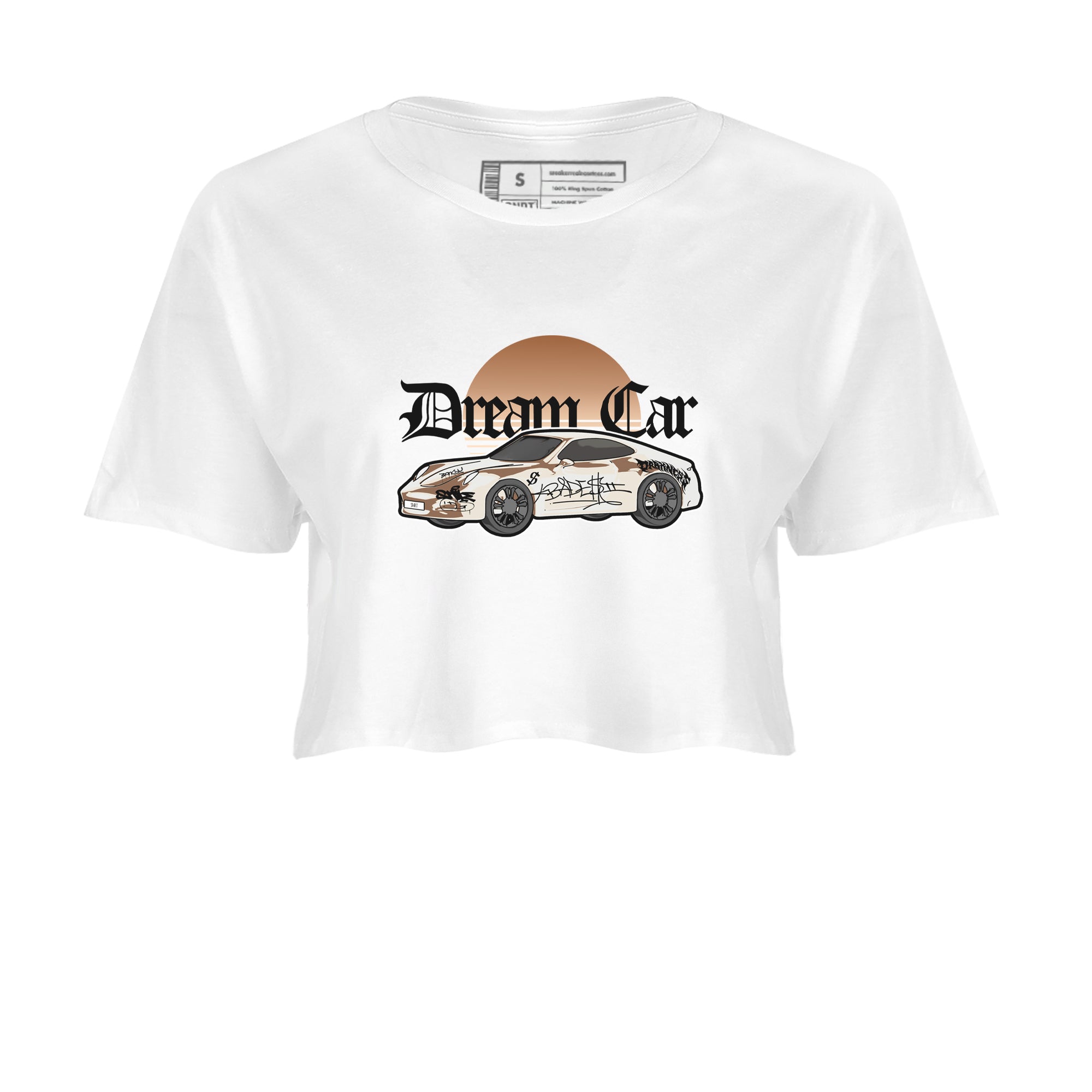 Dream Car snkmatch Women's Top - Air Jordan 5 Golden Ticket