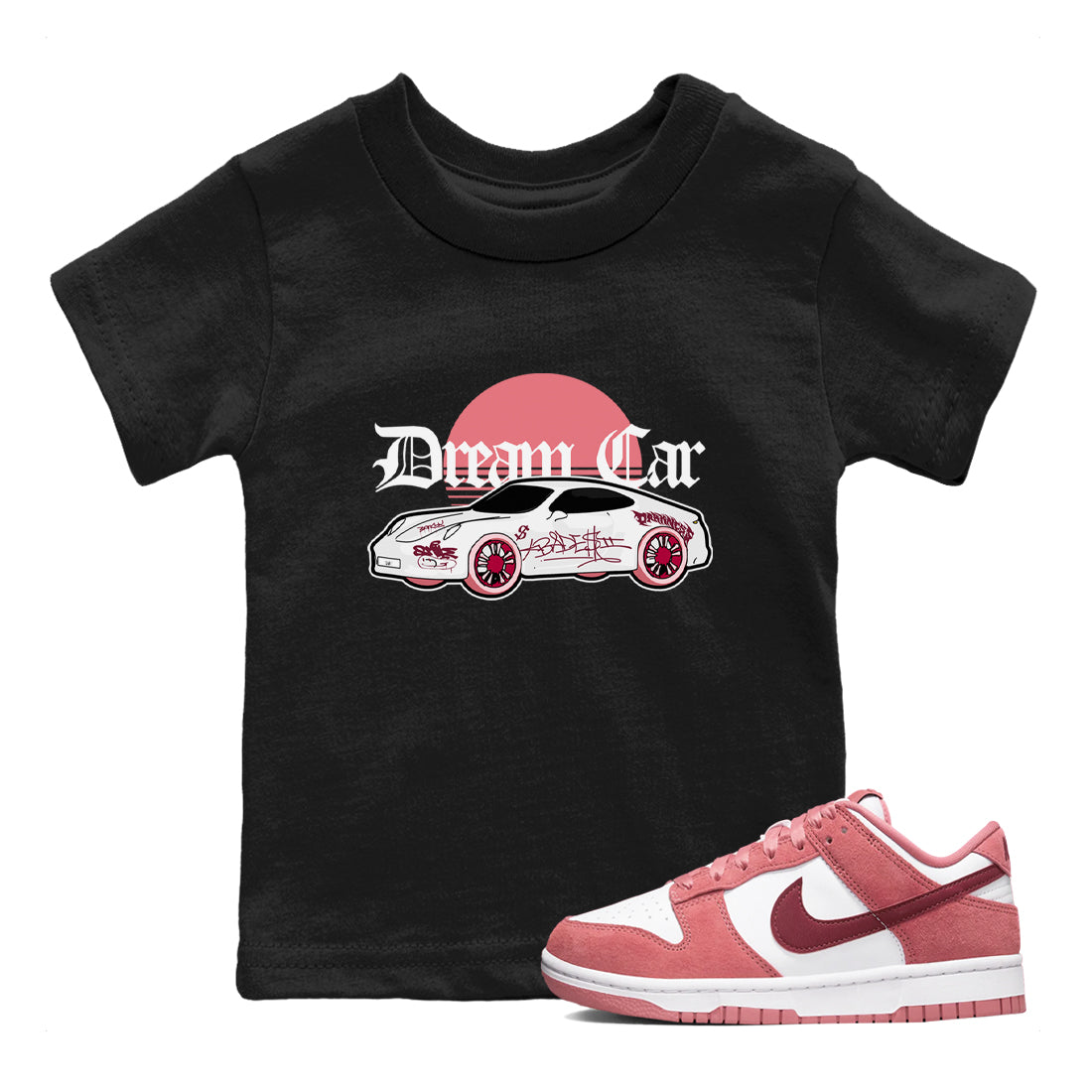Dream Car snkmatch Tees Kids - Dunk Valentines Day 2024