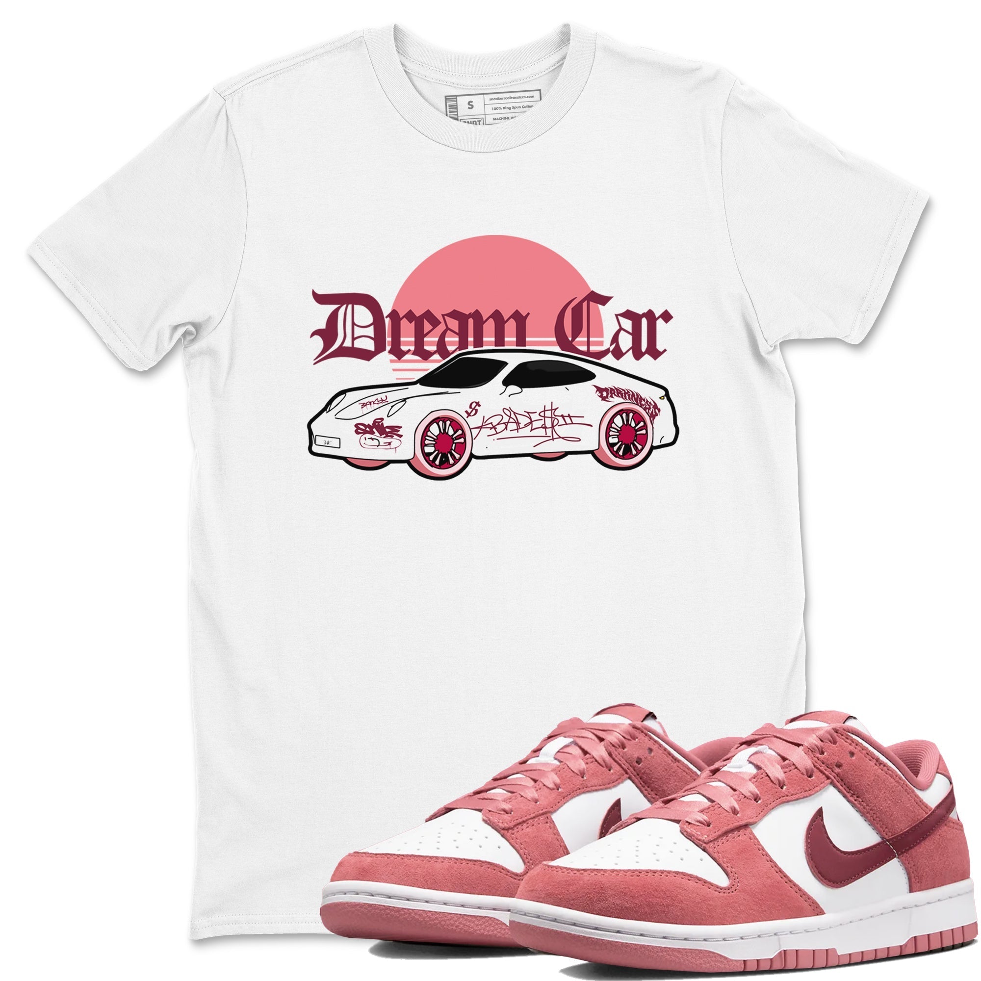 Dream Car snkmatch Tees - Dunk Valentines Day 2024