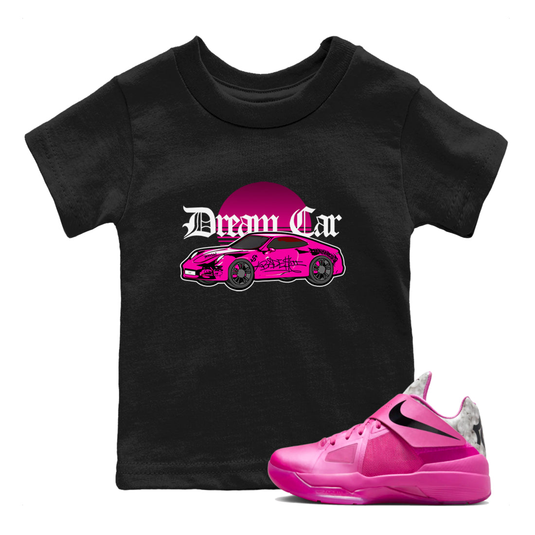 Dream Car snkmatch Tees Kids - KD 4 Aunt Pearl