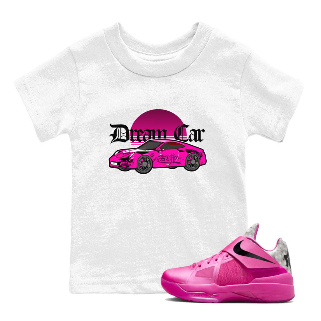 Dream Car snkmatch Tees Kids - KD 4 Aunt Pearl