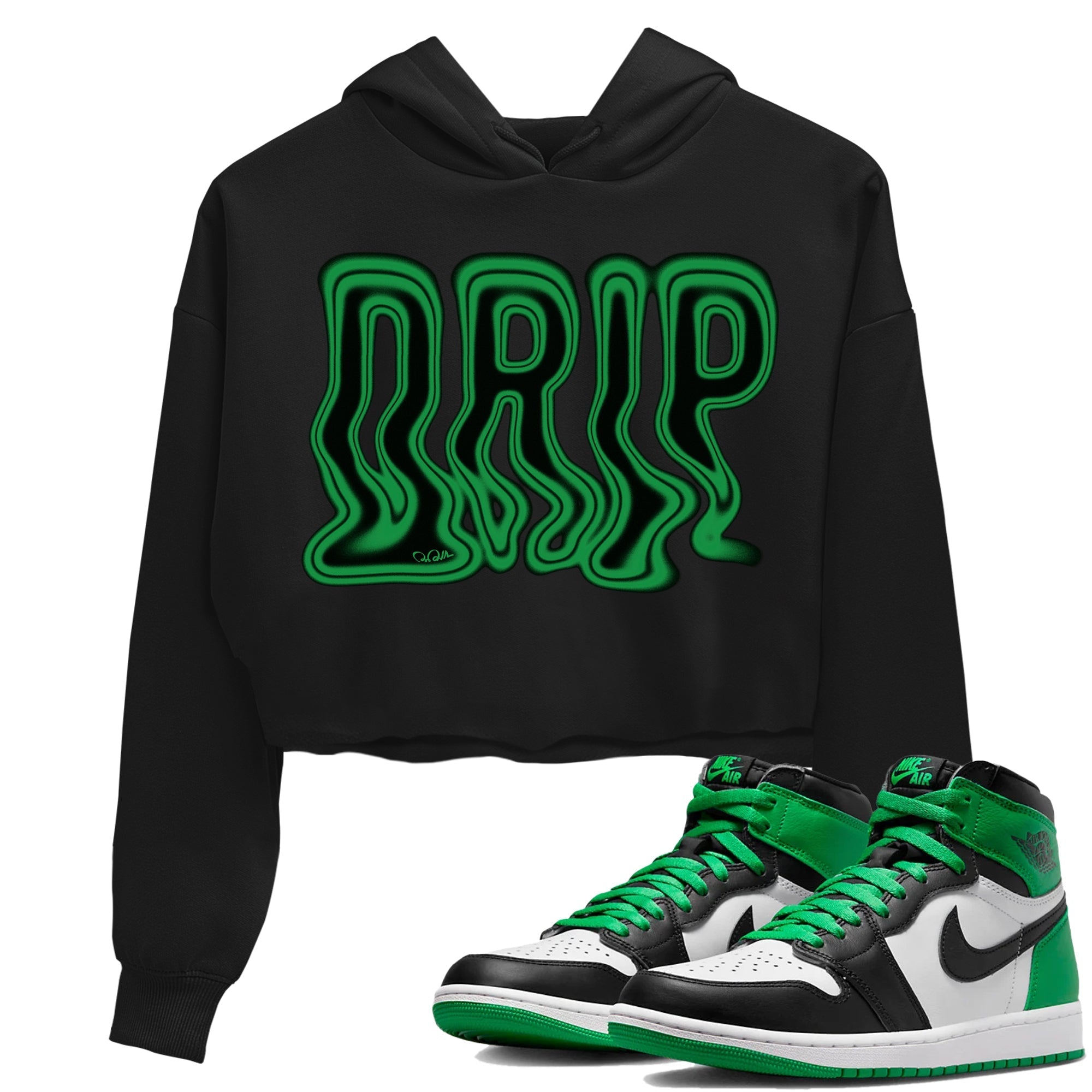 Drip Women's Tops - Air Jordan 1 Celtics