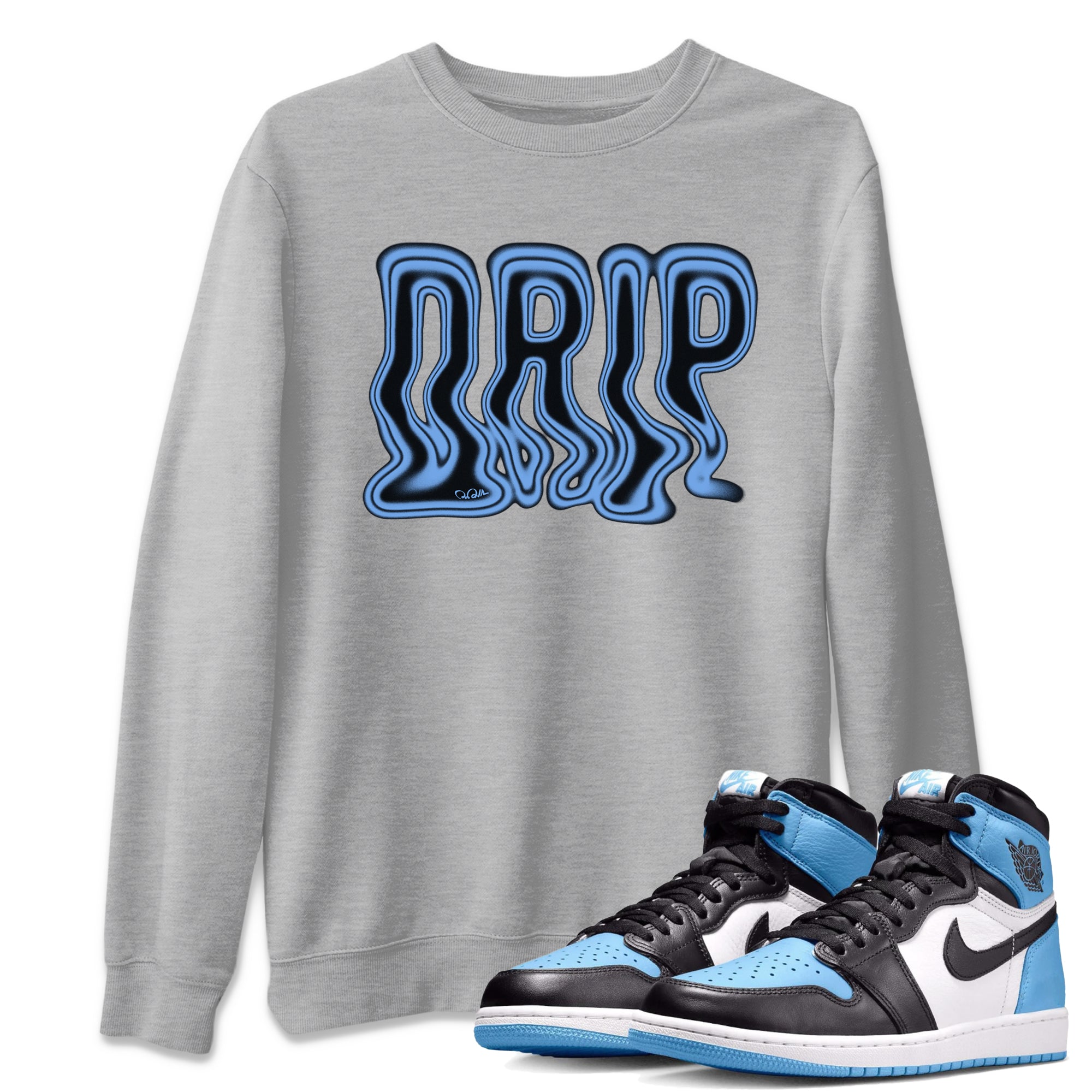 Drip Unisex Tops - Air Jordan 1 UNC Toe