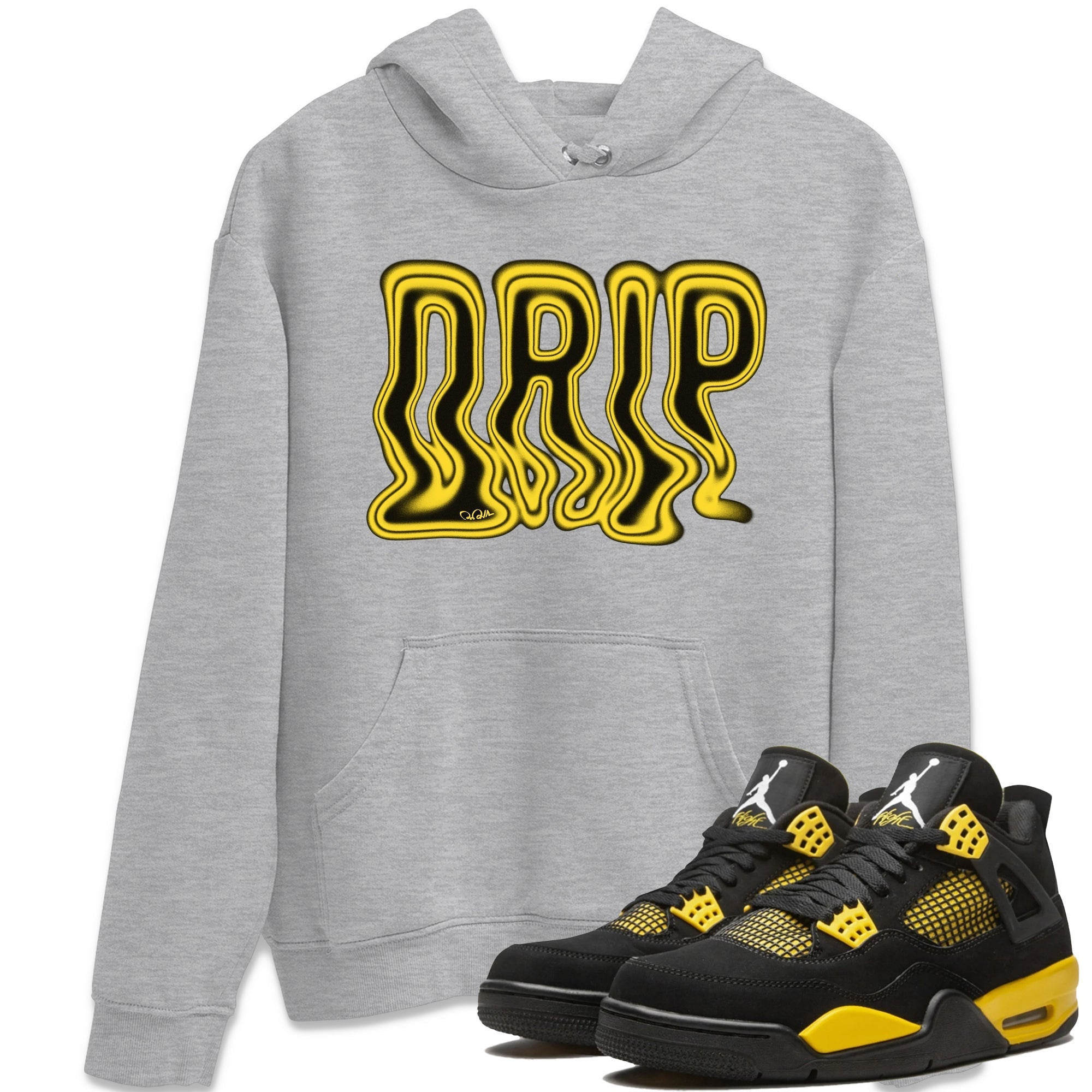 Drip Unisex Tops - Air Jordan 4 Thunder