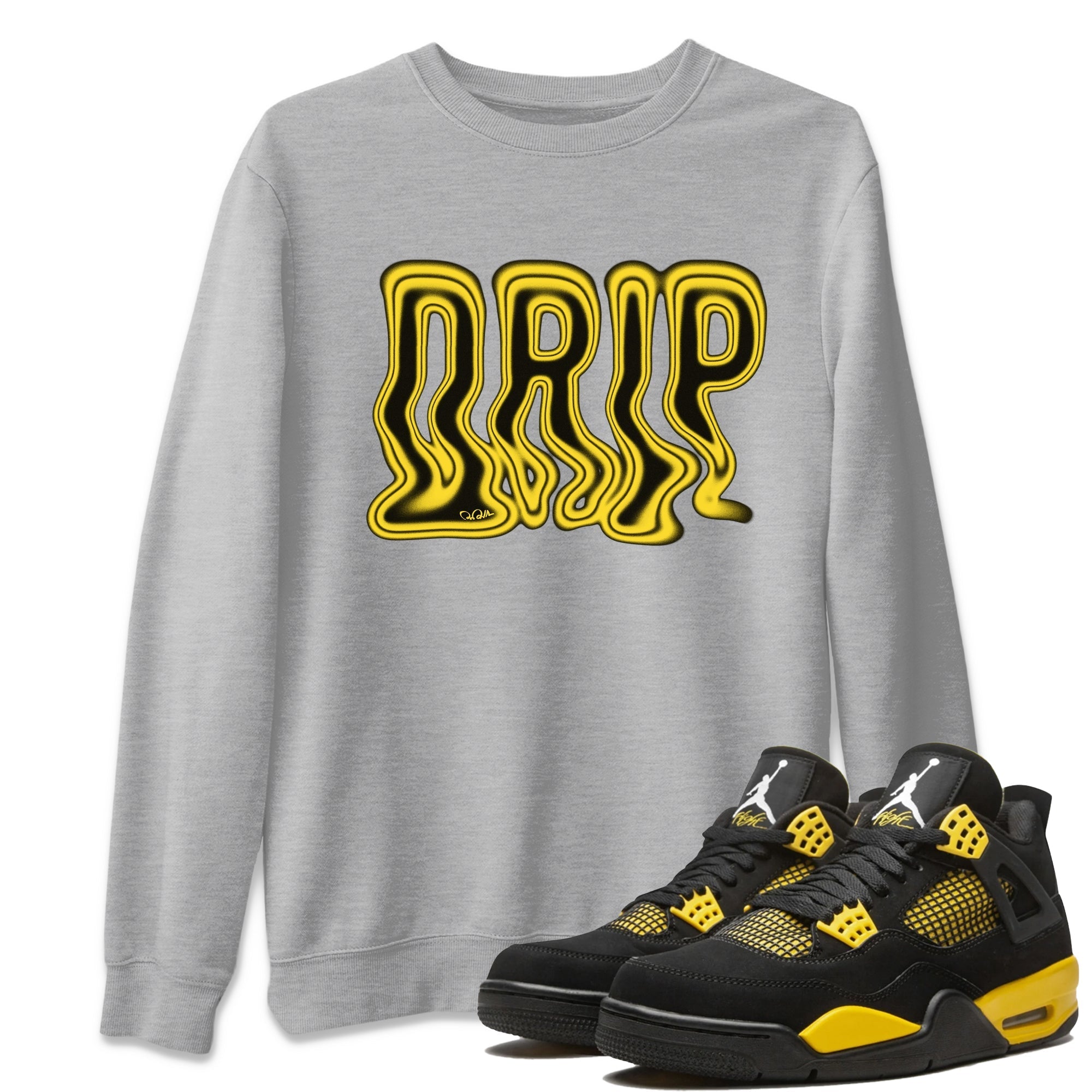 Drip Unisex Tops - Air Jordan 4 Thunder
