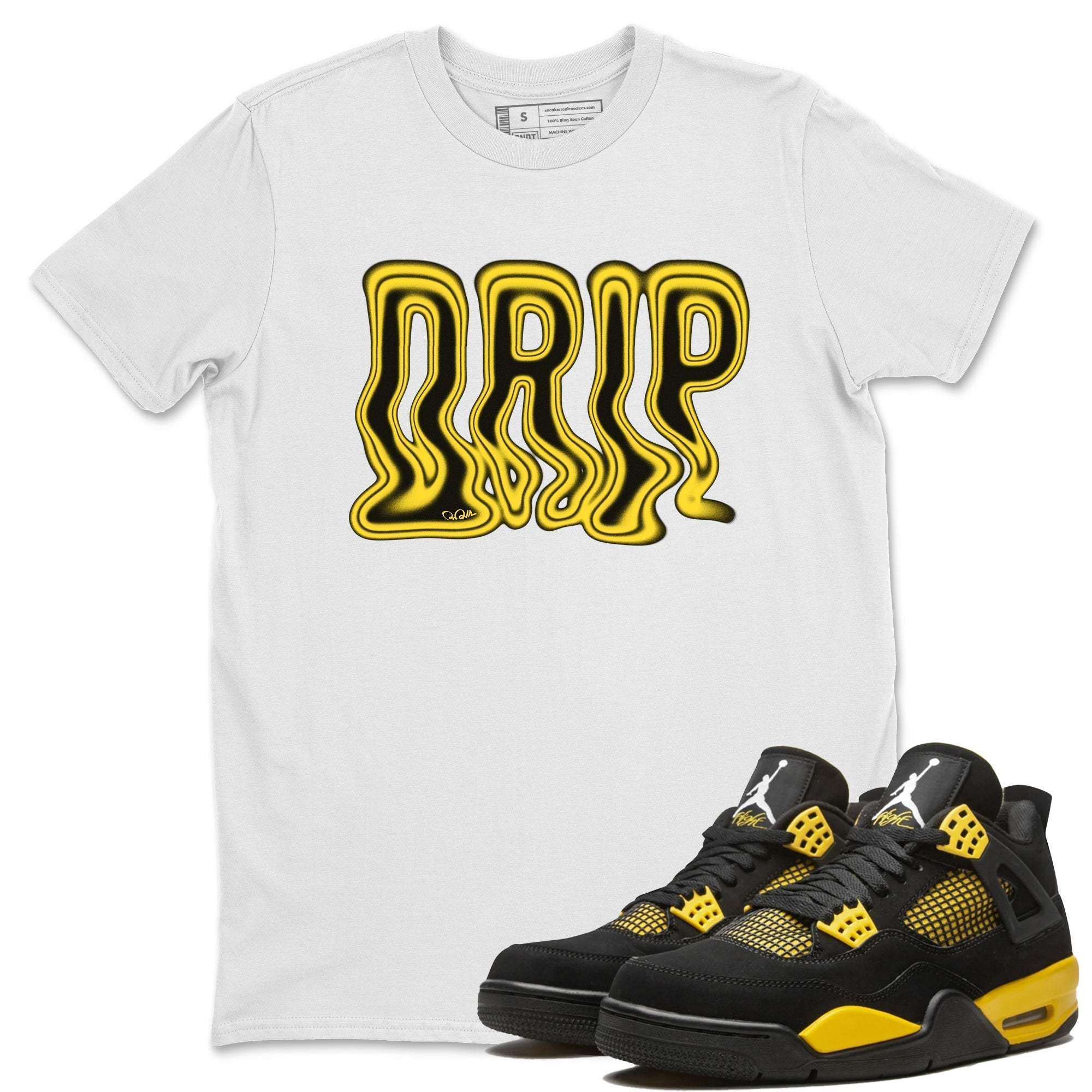 Drip Unisex Tops - Air Jordan 4 Thunder
