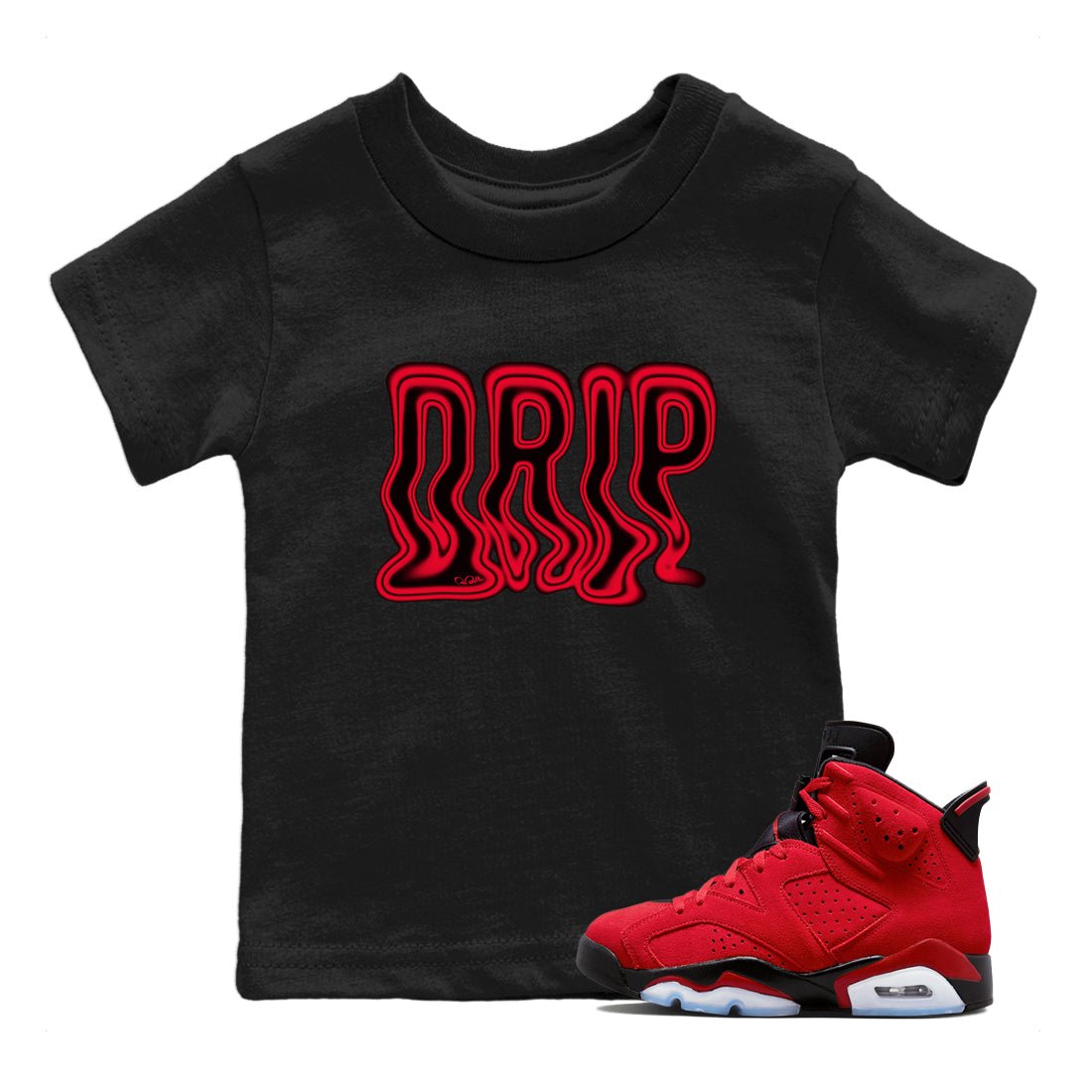 Drip Kids Tops - Air Jordan 6 Toro Bravo