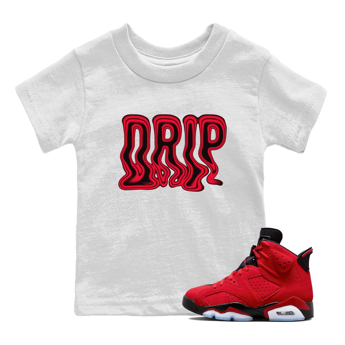 Drip Kids Tops - Air Jordan 6 Toro Bravo