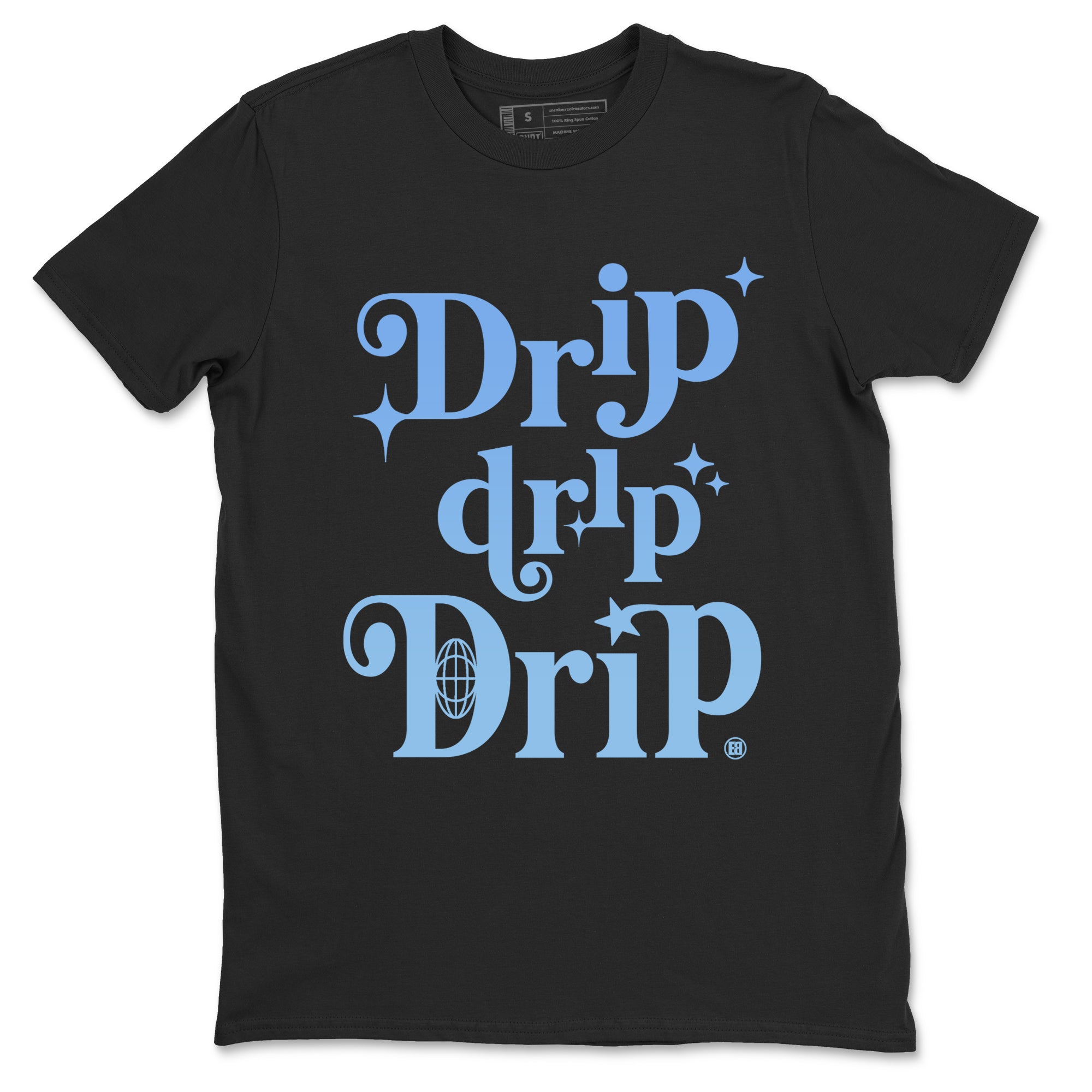 Drip Drip Drip snkmatch Tees - Air Jordan 11 Legend Blue