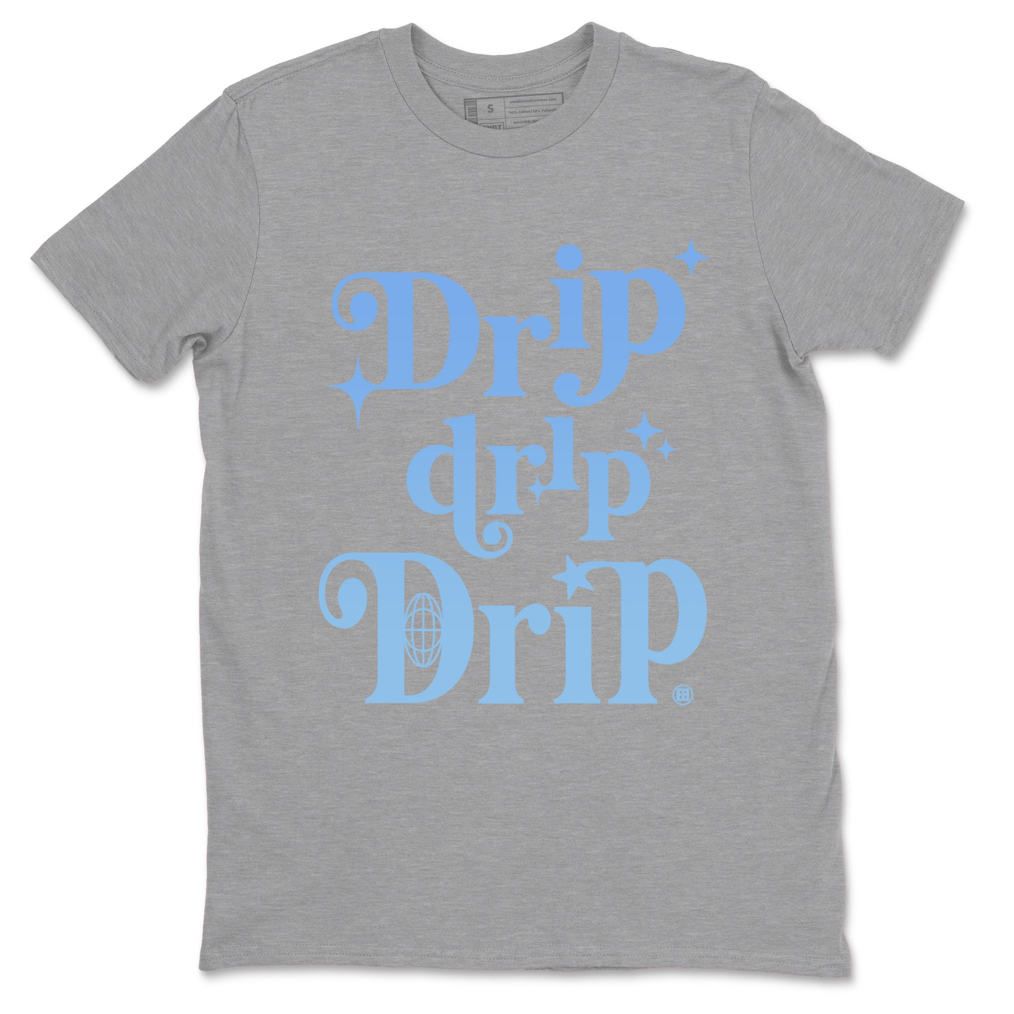 Drip Drip Drip snkmatch Tees - Air Jordan 11 Legend Blue