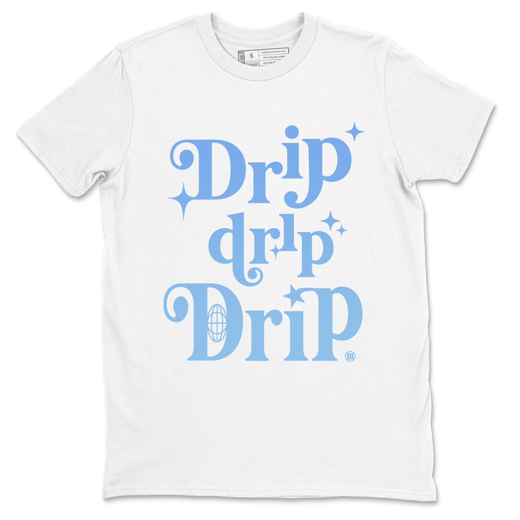 Drip Drip Drip snkmatch Tees - Air Jordan 11 Legend Blue