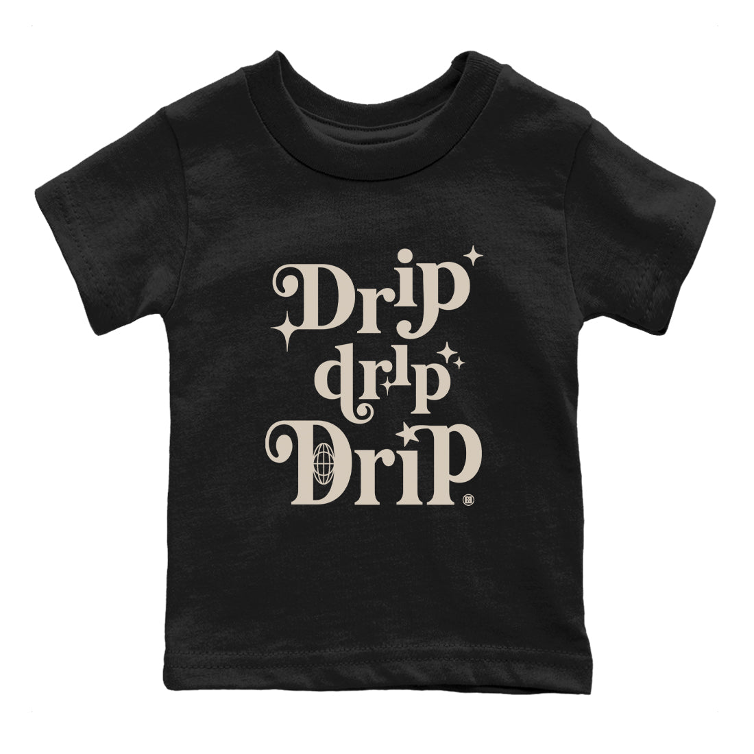 Drip Drip Drip snkmatch Tees Kids - Air Jordan 4 A Ma Maniere x Fossil Stone
