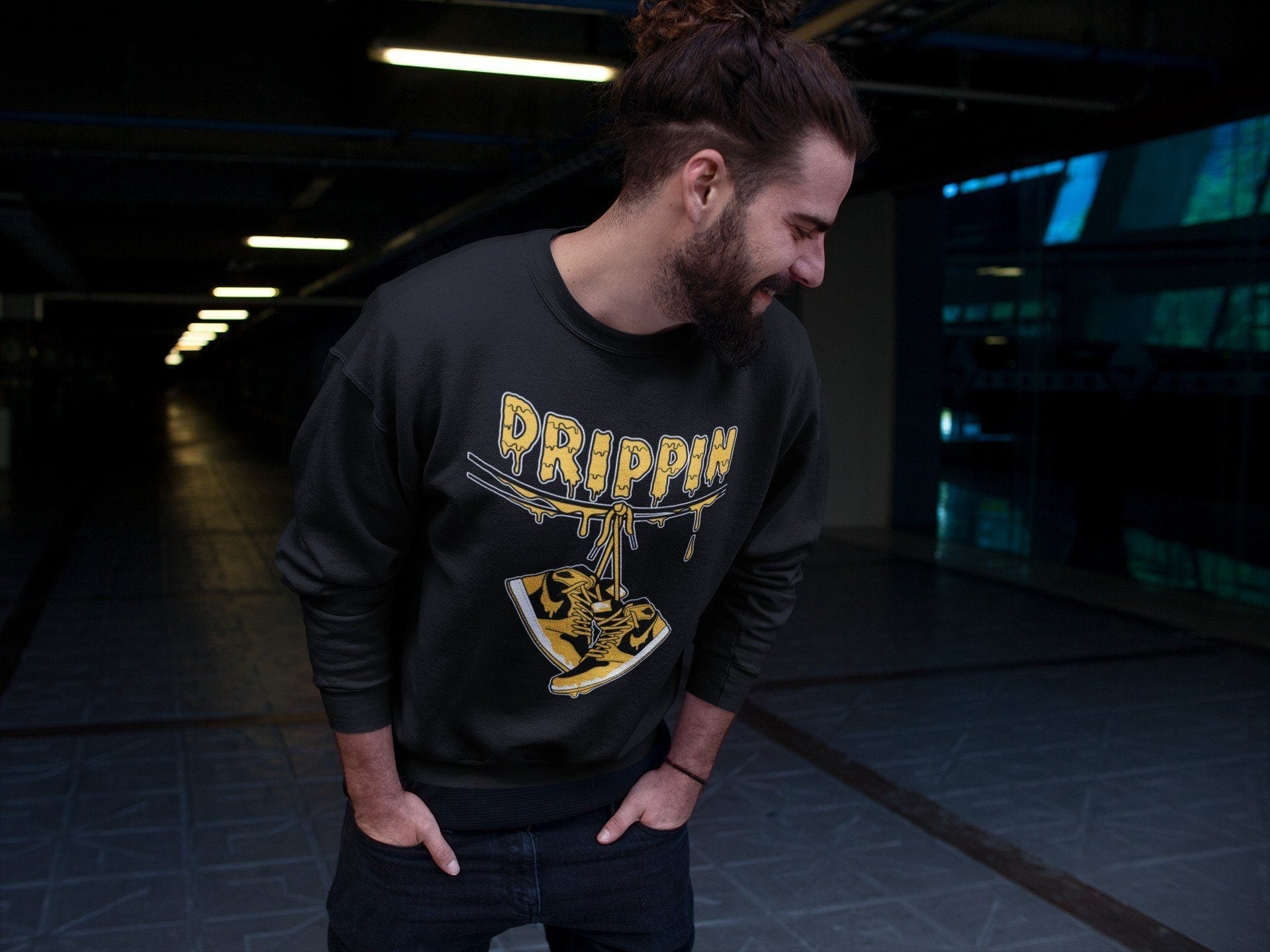 Drippin Unisex Tops - Air Jordan 1 Pollen