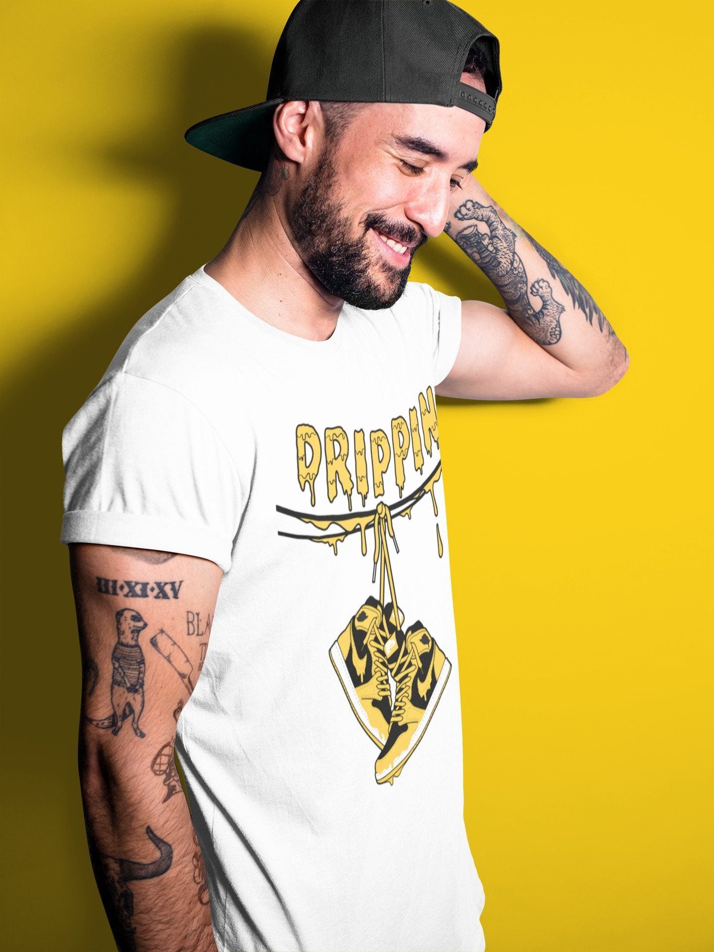 Drippin Unisex Tops - Air Jordan 1 Pollen