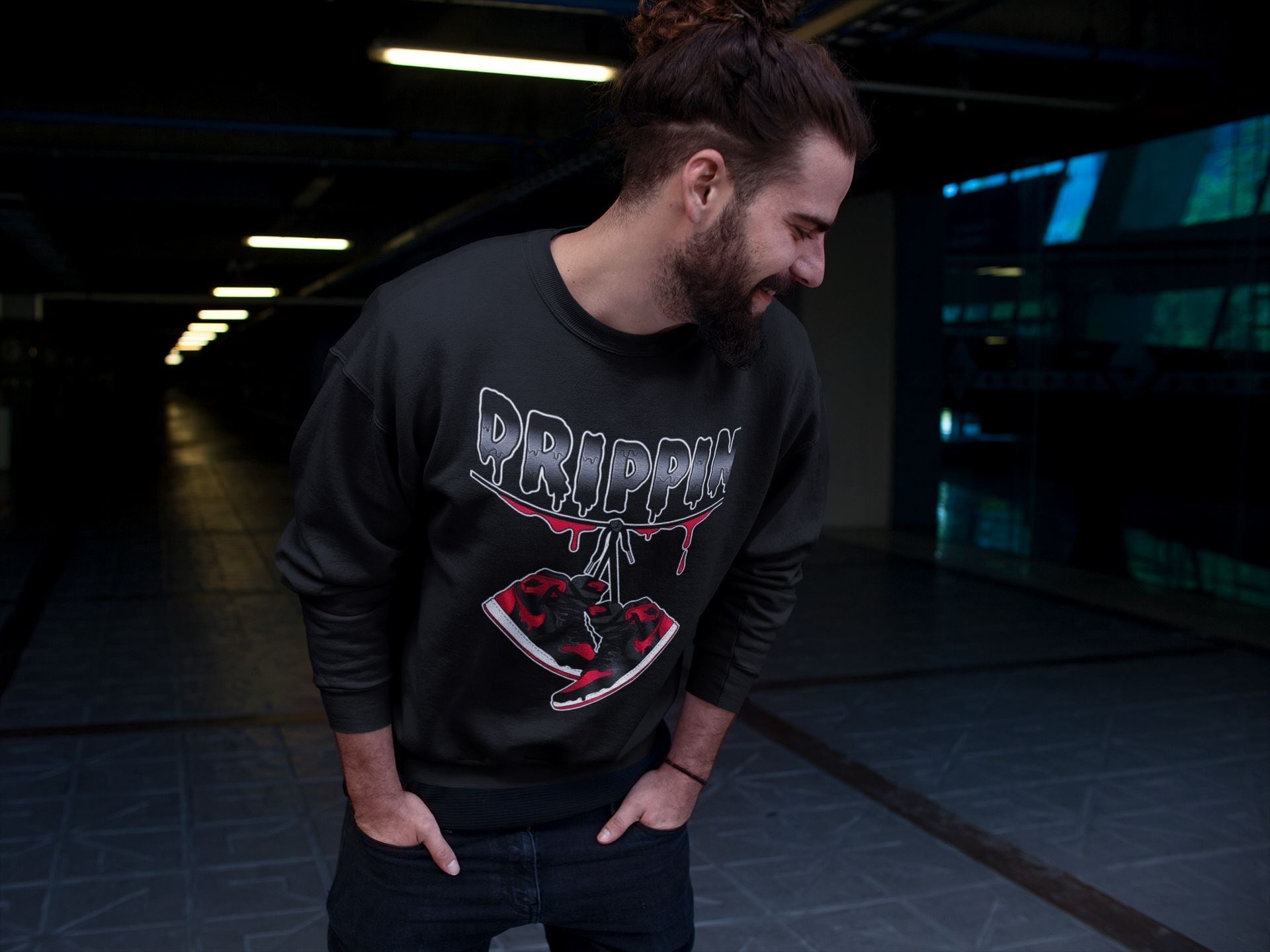 Drippin Unisex Tops - Air Jordan 1 Bred Patent