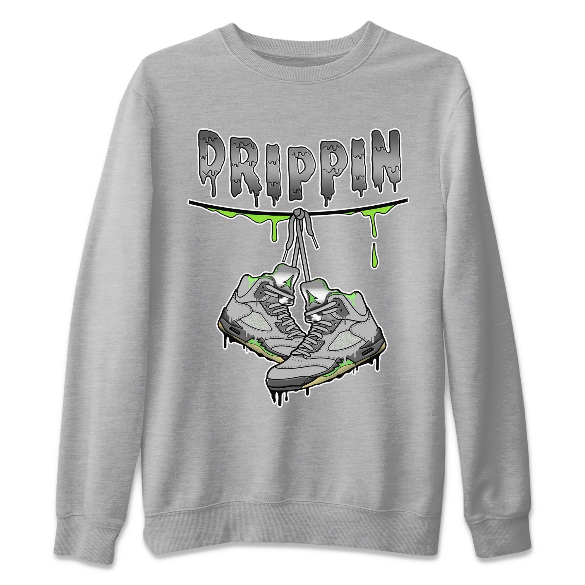 Drippin Unisex Tops - Air Jordan 5 Green Bean