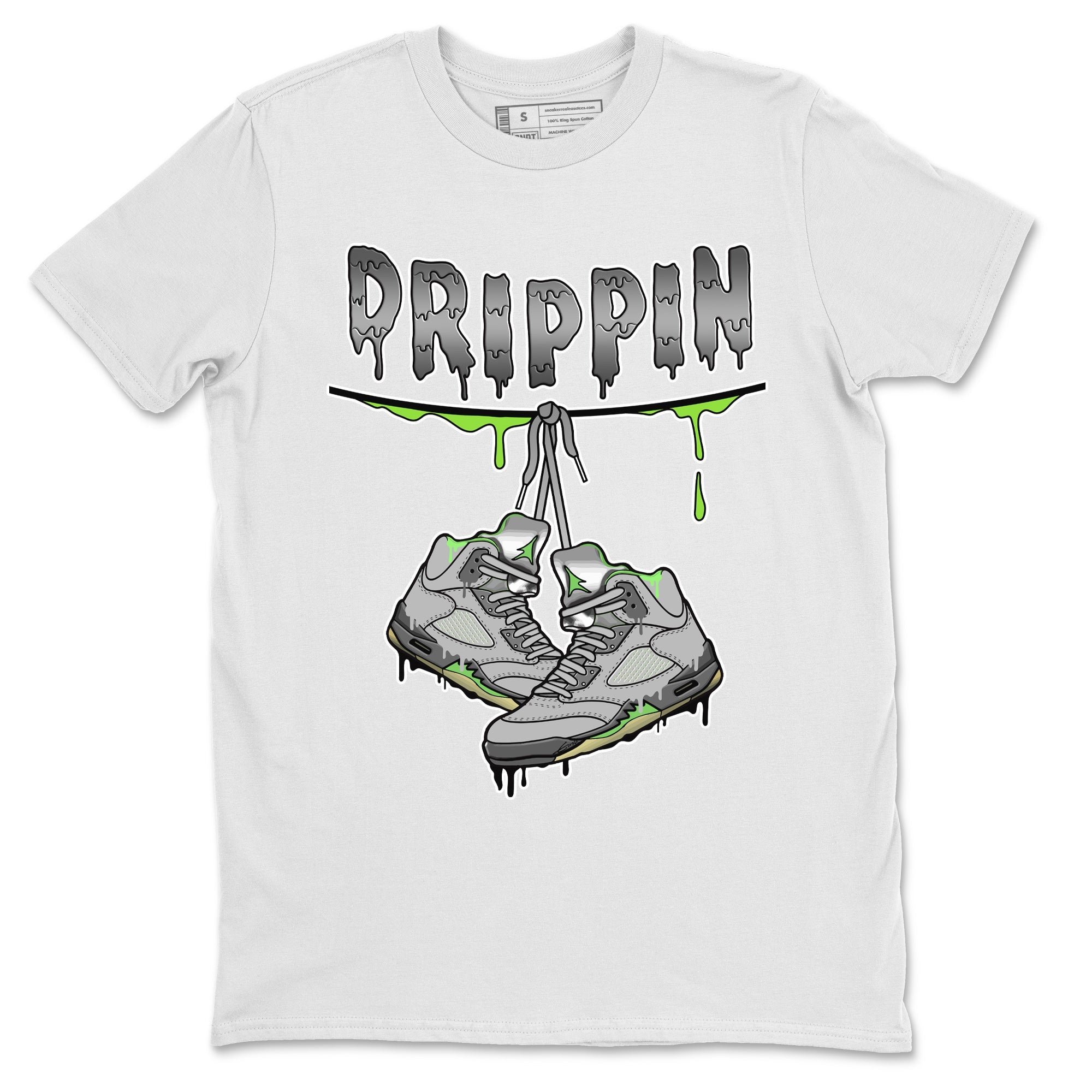 Drippin Unisex Tops - Air Jordan 5 Green Bean