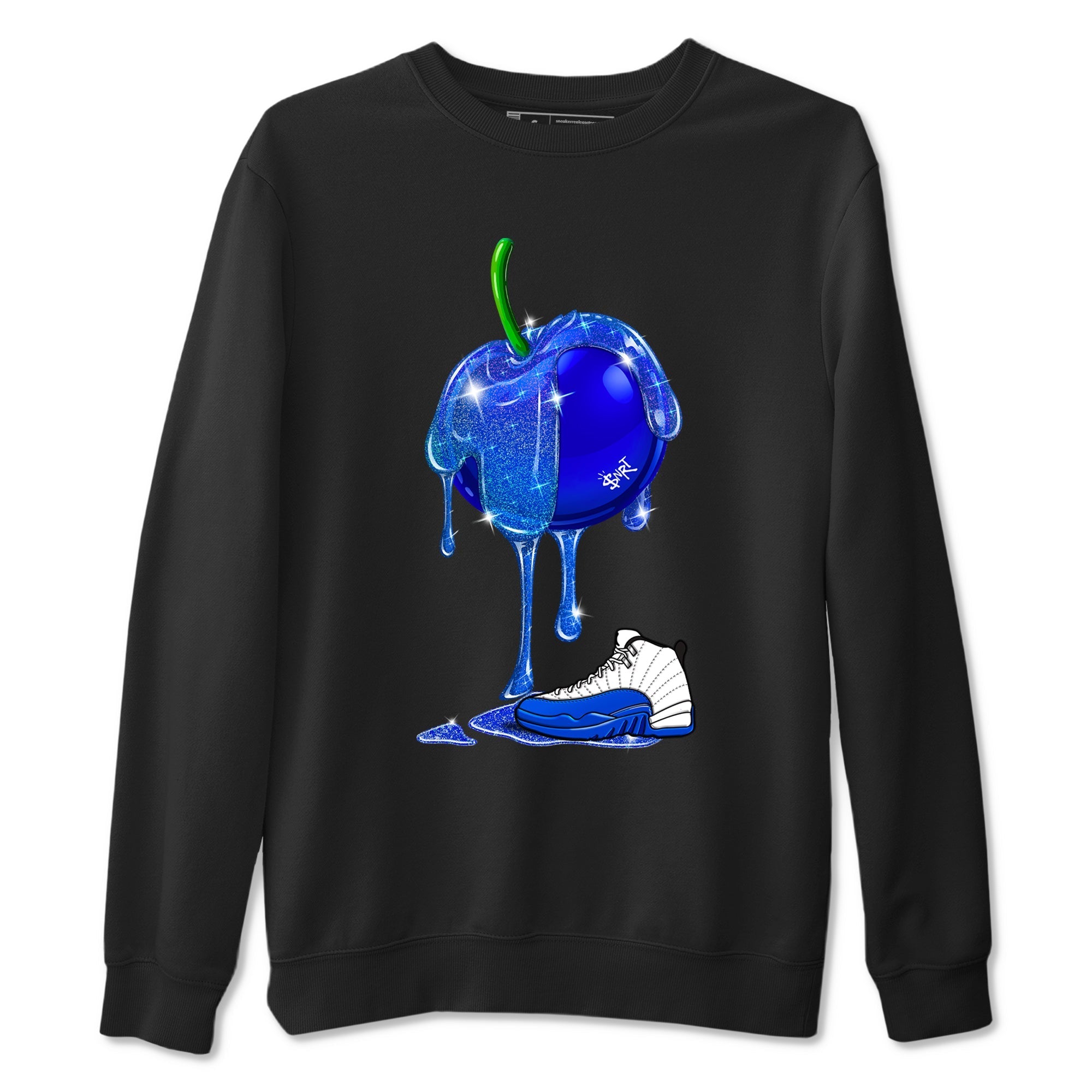 Dripping Blueberry snkmatch Tees - Air Jordan 12 Blueberry