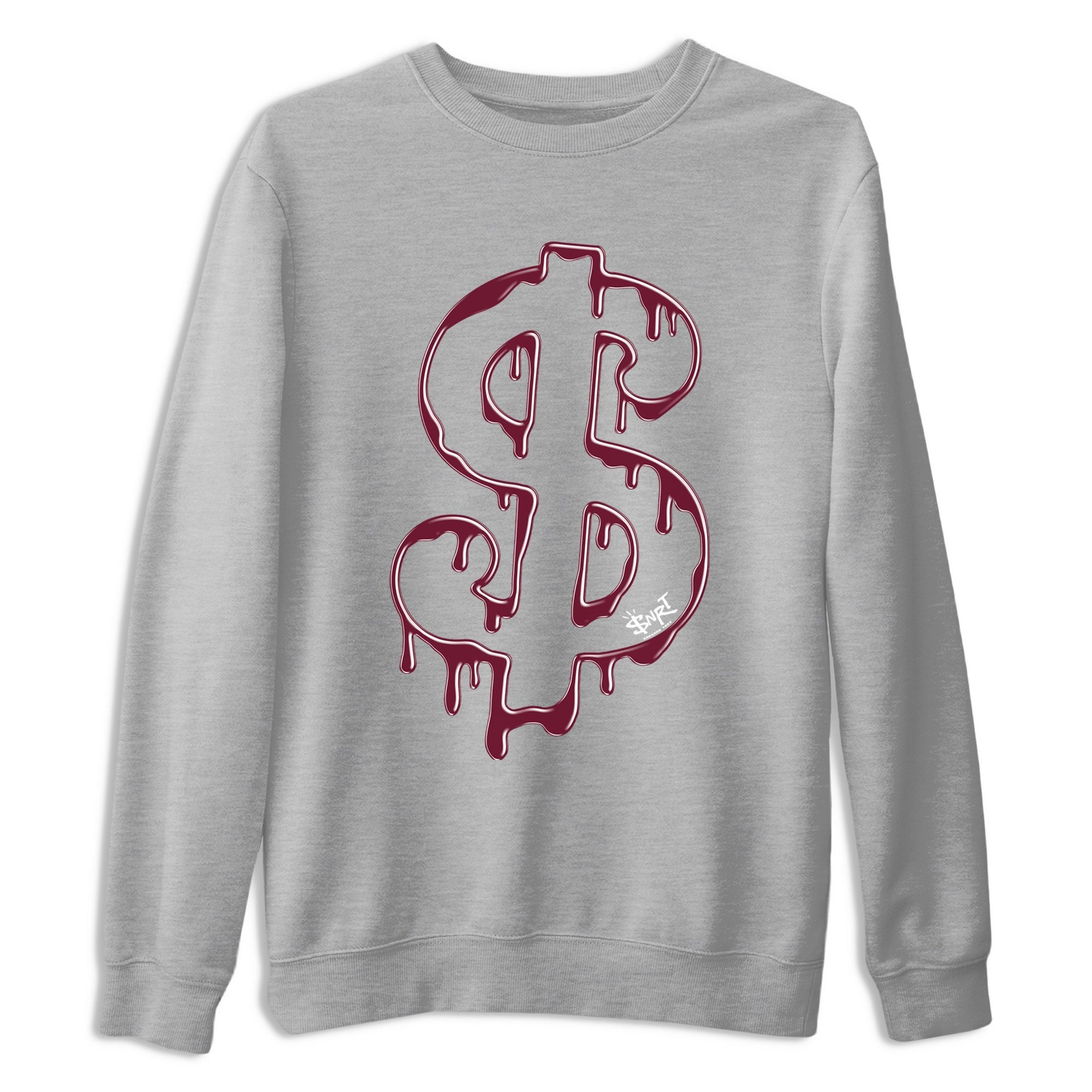 Dripping Dollar snkmatch Tees - Air Jordan 1 Metallic Burgundy