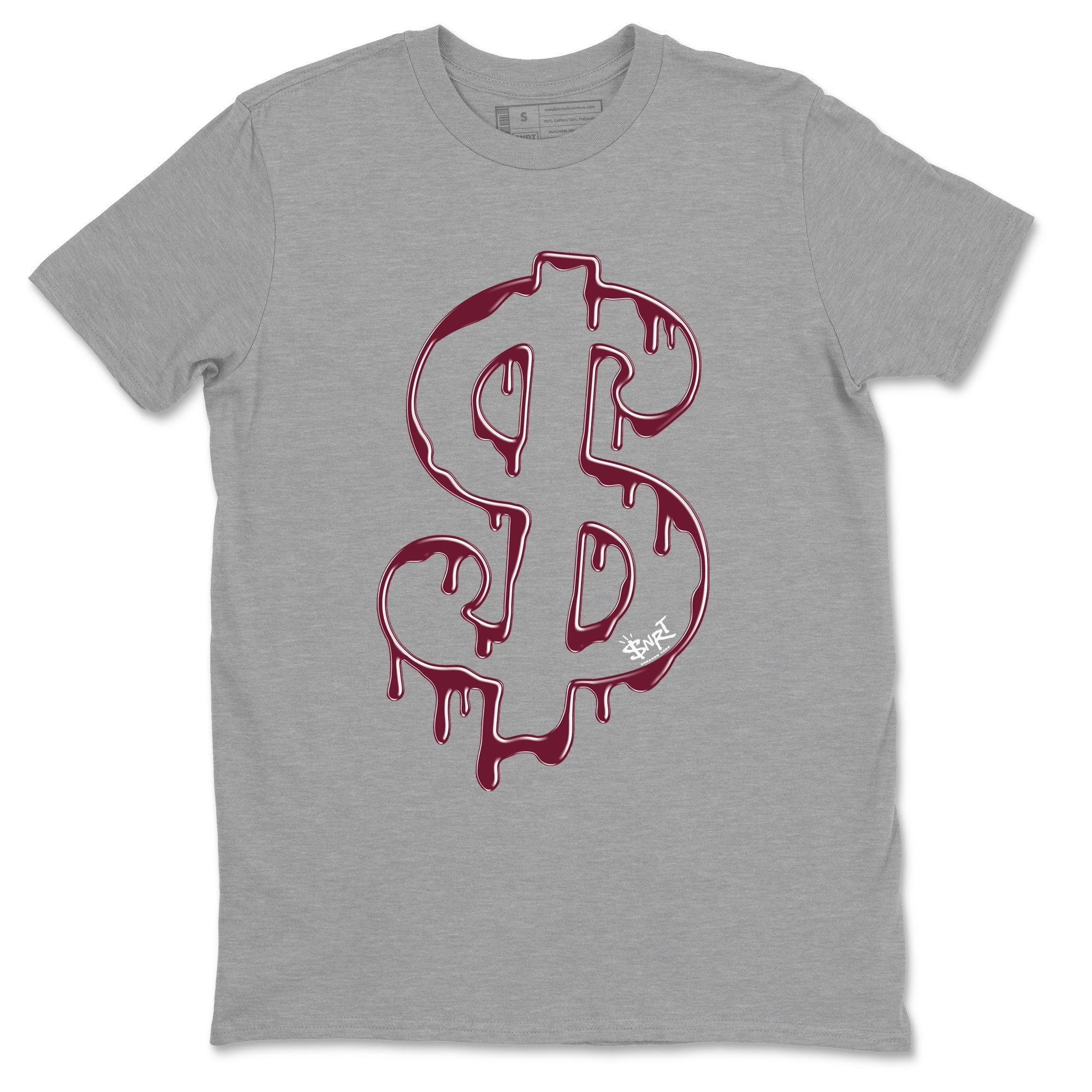 Dripping Dollar snkmatch Tees - Air Jordan 1 Metallic Burgundy