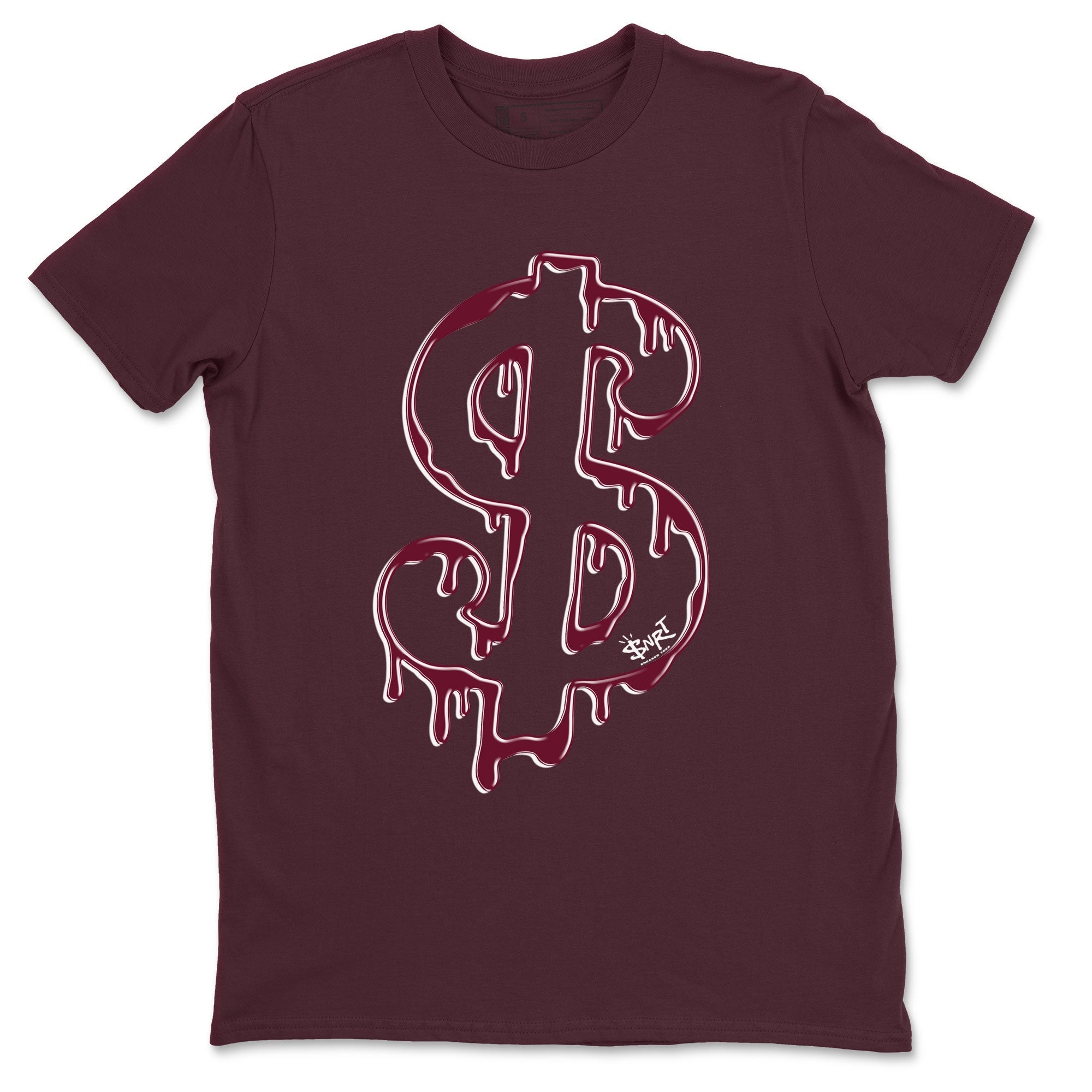 Dripping Dollar snkmatch Tees - Air Jordan 1 Metallic Burgundy