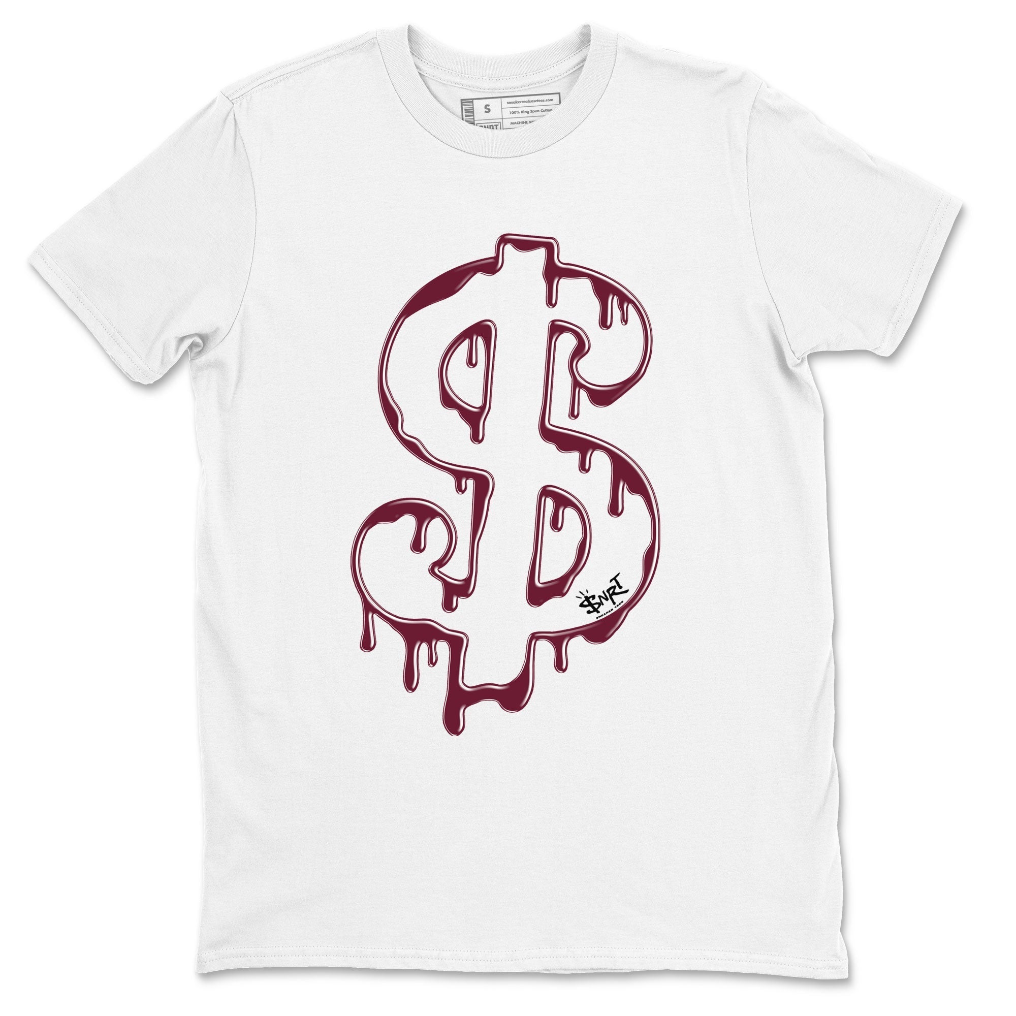 Dripping Dollar snkmatch Tees - Air Jordan 1 Metallic Burgundy