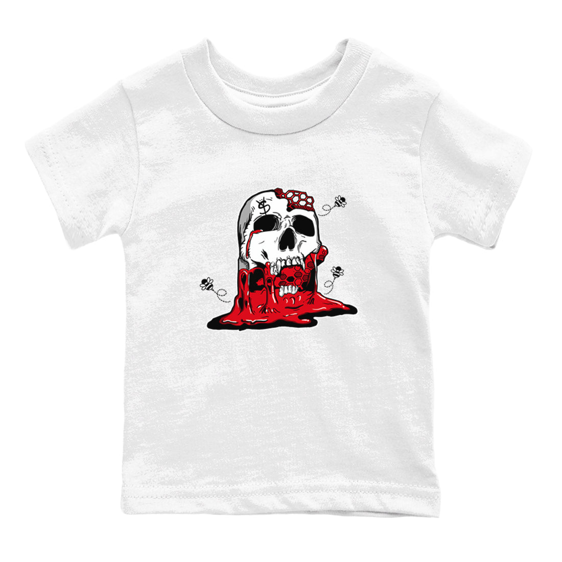 Dripping Honey Skullhead snkmatch Tees Kids - AE 1 Bred