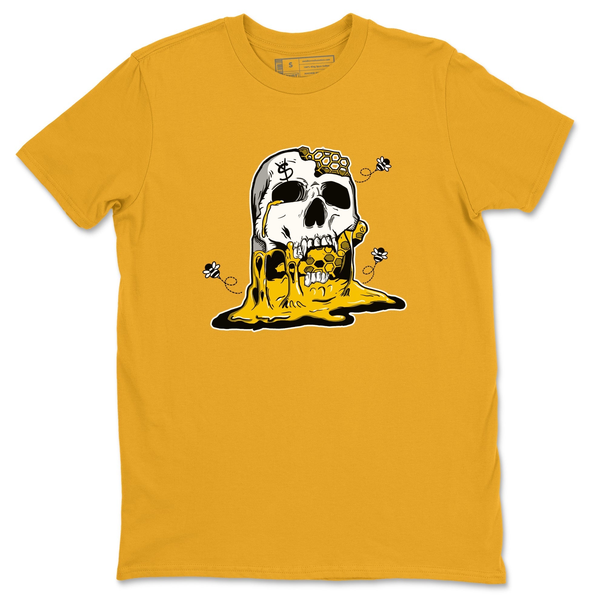 Dripping Honey Skullhead snkmatch Tees - Dunk High Pollen