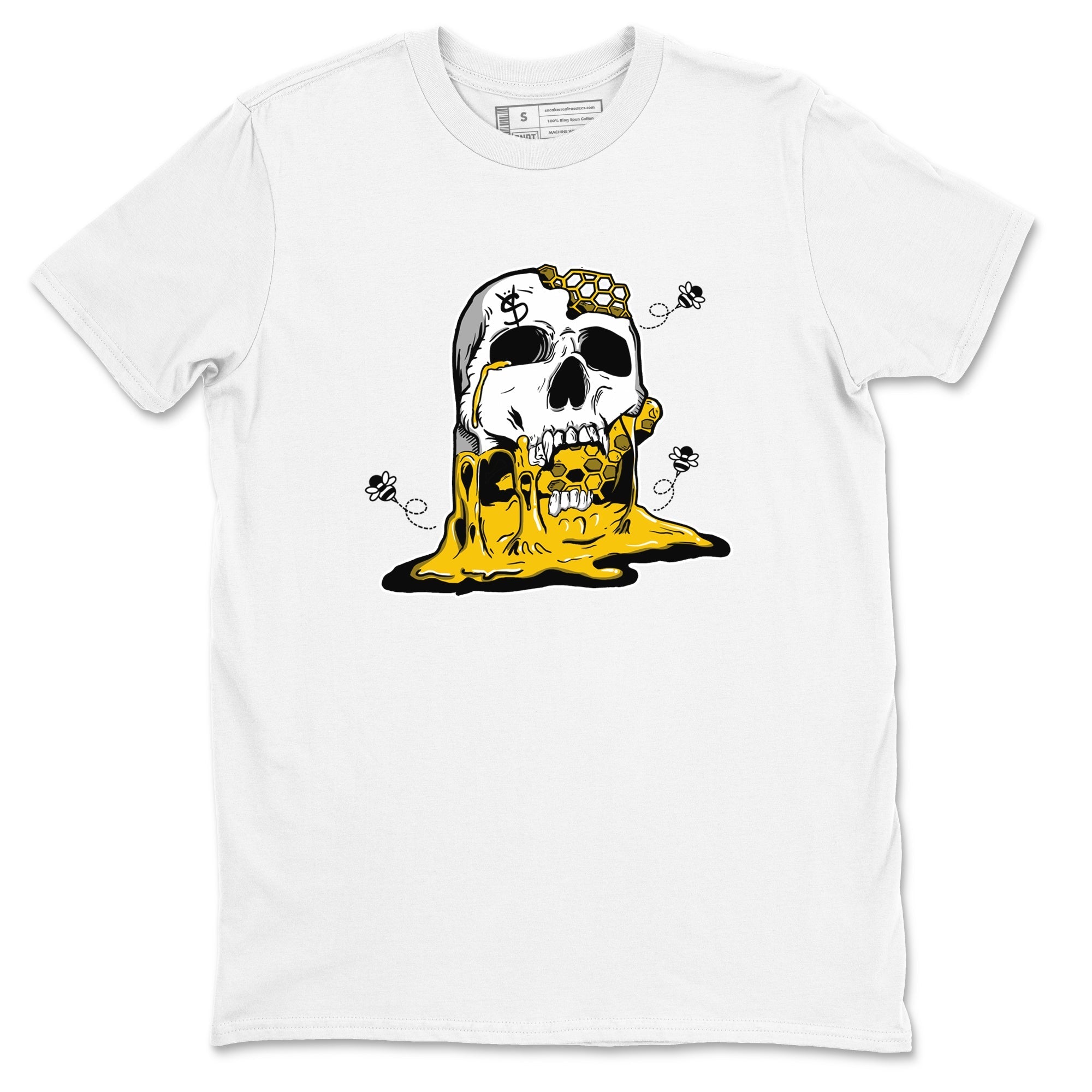 Dripping Honey Skullhead snkmatch Tees - Dunk High Pollen
