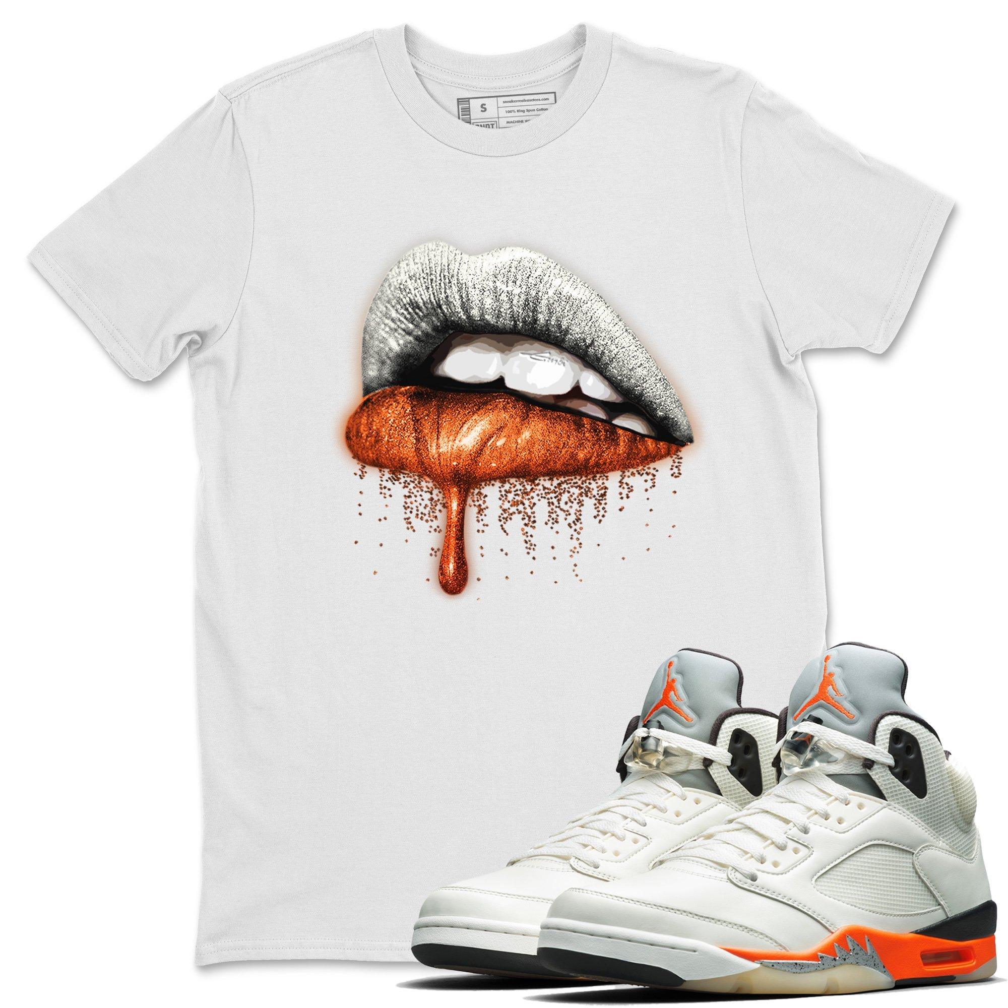 Dripping Lip Unisex Tops - Air Jordan 5 Shattered Backboard