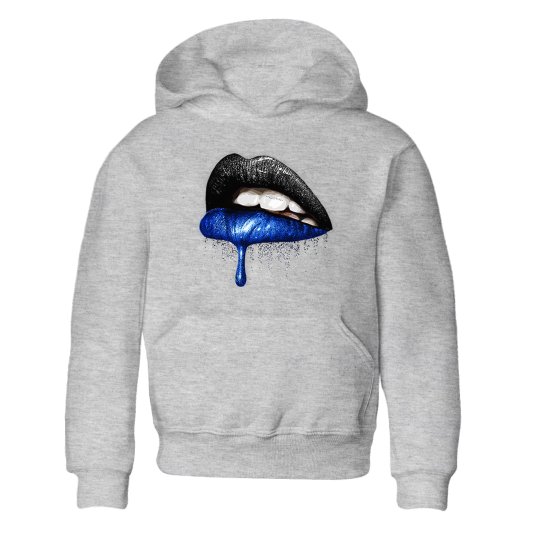 Dripping Lips snkmatch Tees Kids - Air Jordan 1 Game Royal