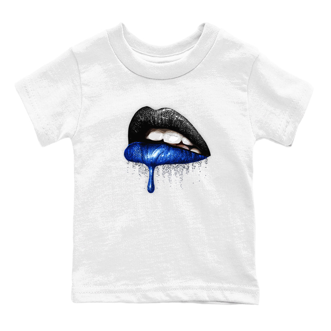 Dripping Lips snkmatch Tees Kids - Air Jordan 1 Game Royal