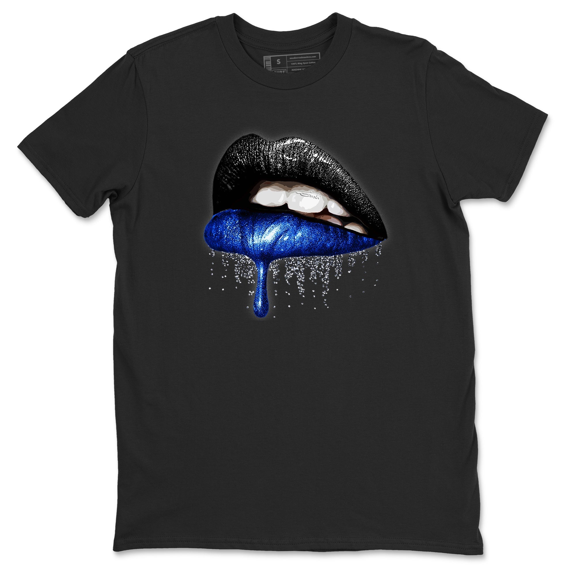 Dripping Lips snkmatch Tees - Air Jordan 1 Game Royal
