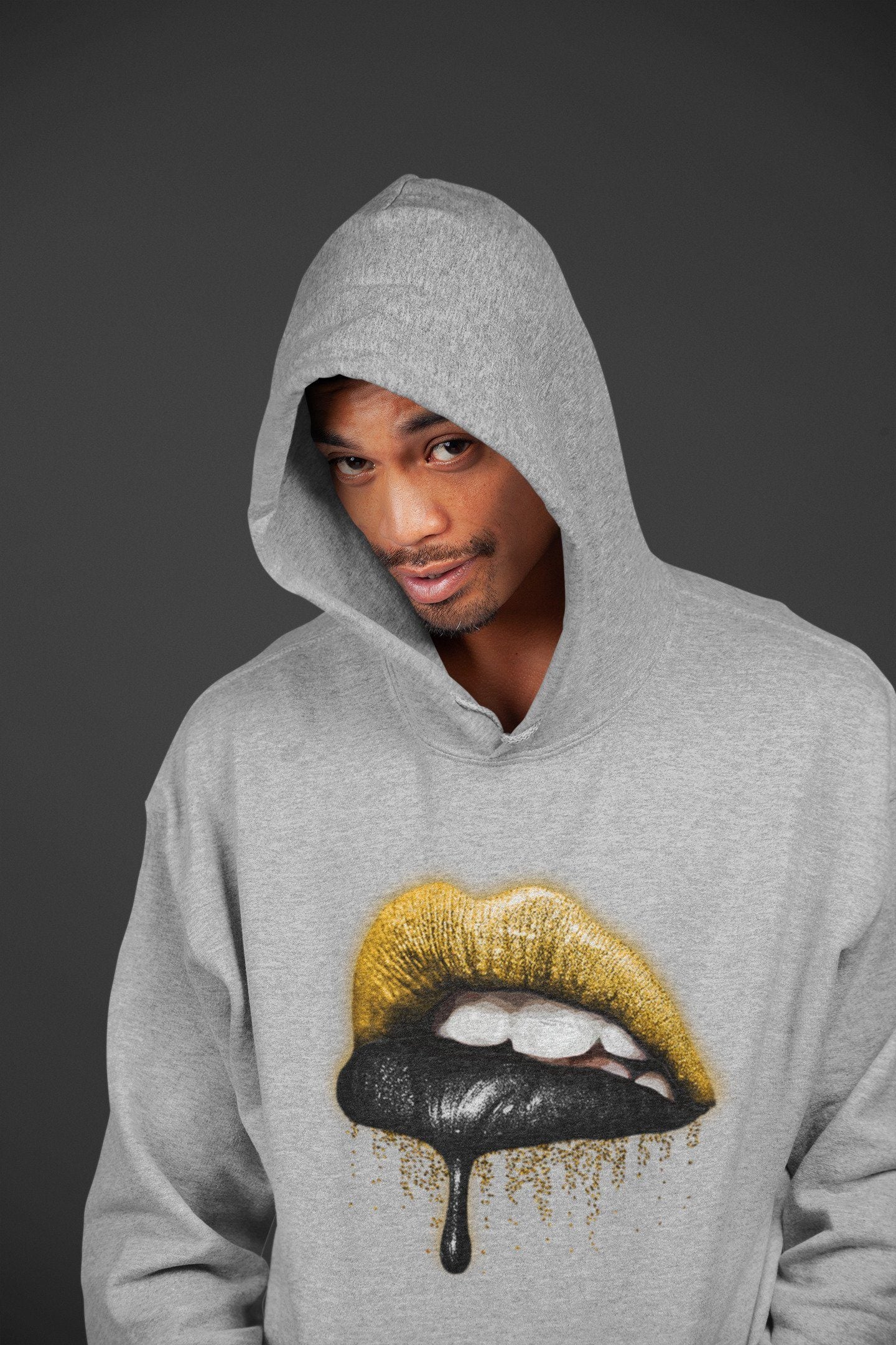 Dripping Lips Unisex Tops - Air Jordan 1 Pollen