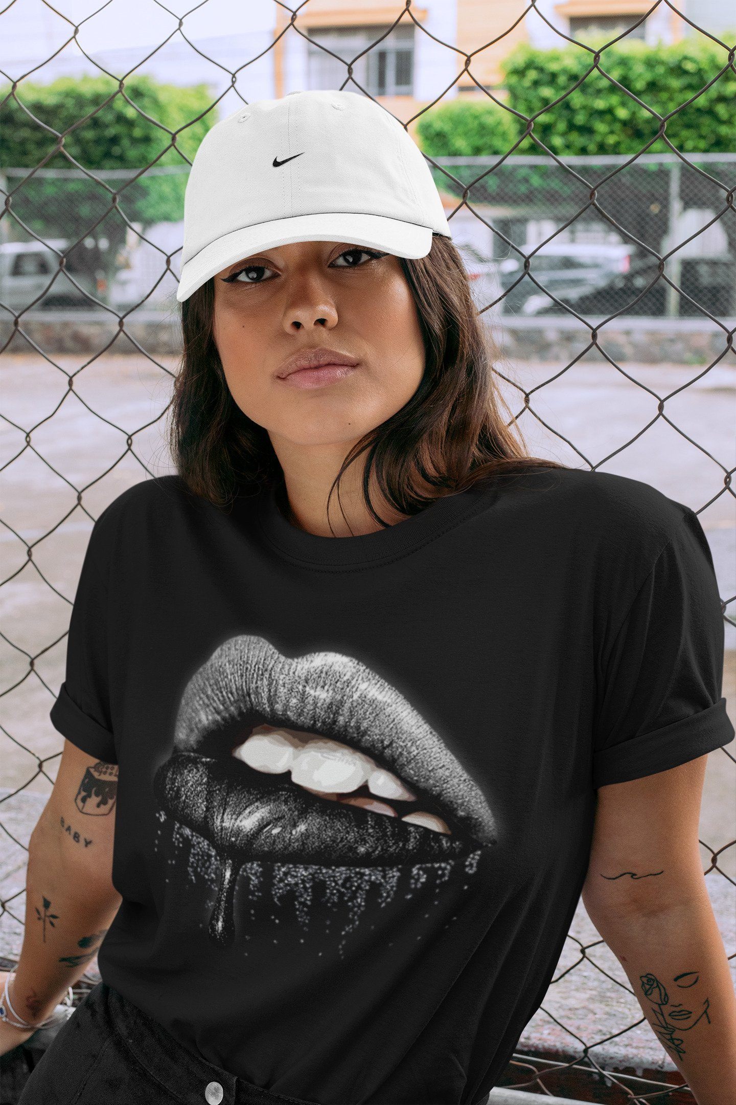 Dripping Lips Unisex Tops - Air Jordan 1 Shadow 2.0
