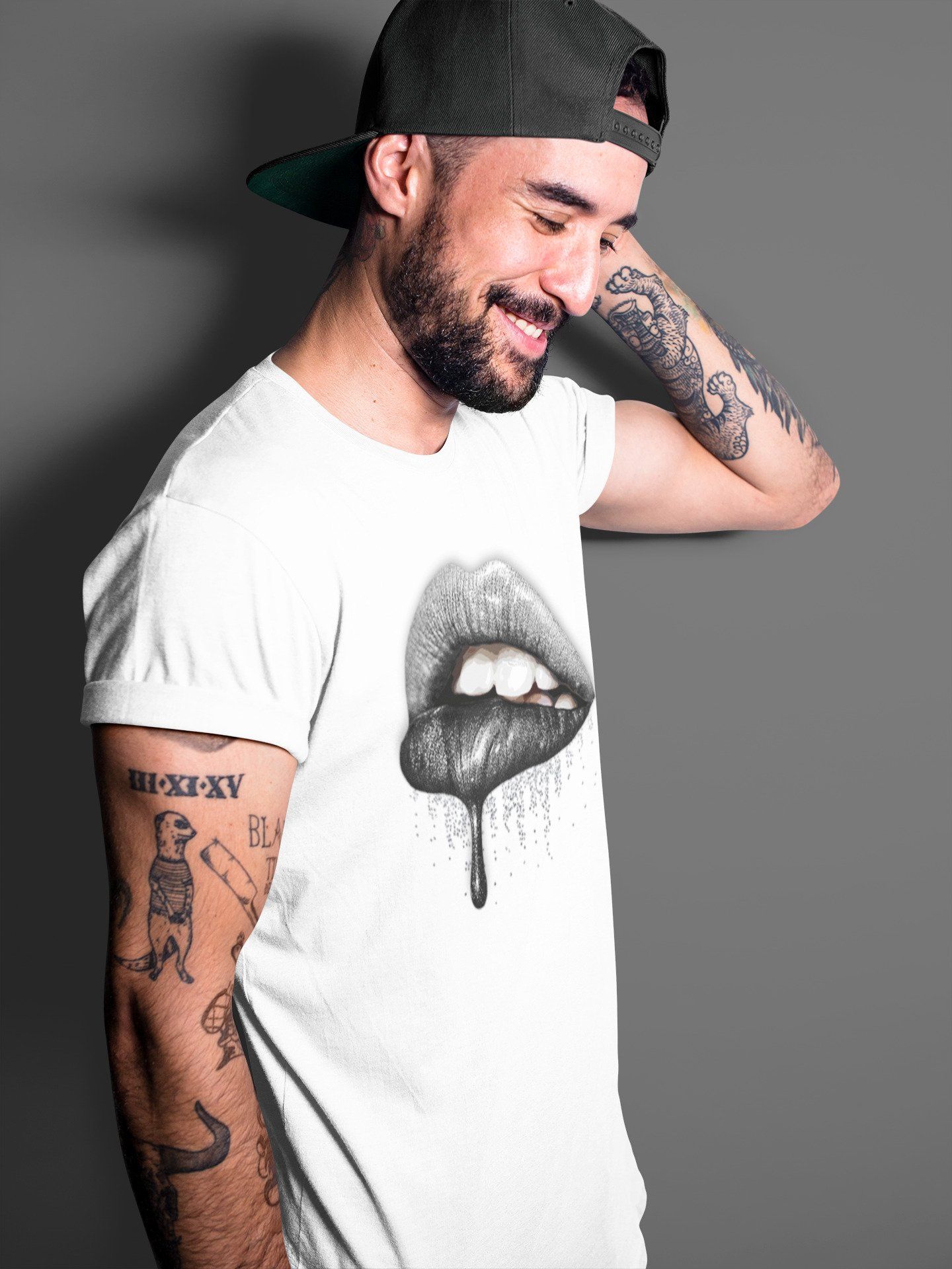 Dripping Lips Unisex Tops - Air Jordan 1 Shadow 2.0