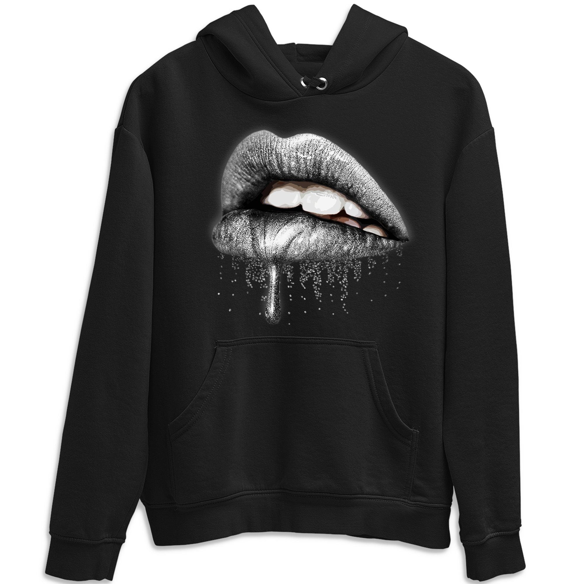 Dripping Lips Unisex Tops - Air Jordan 1 Silver Toe