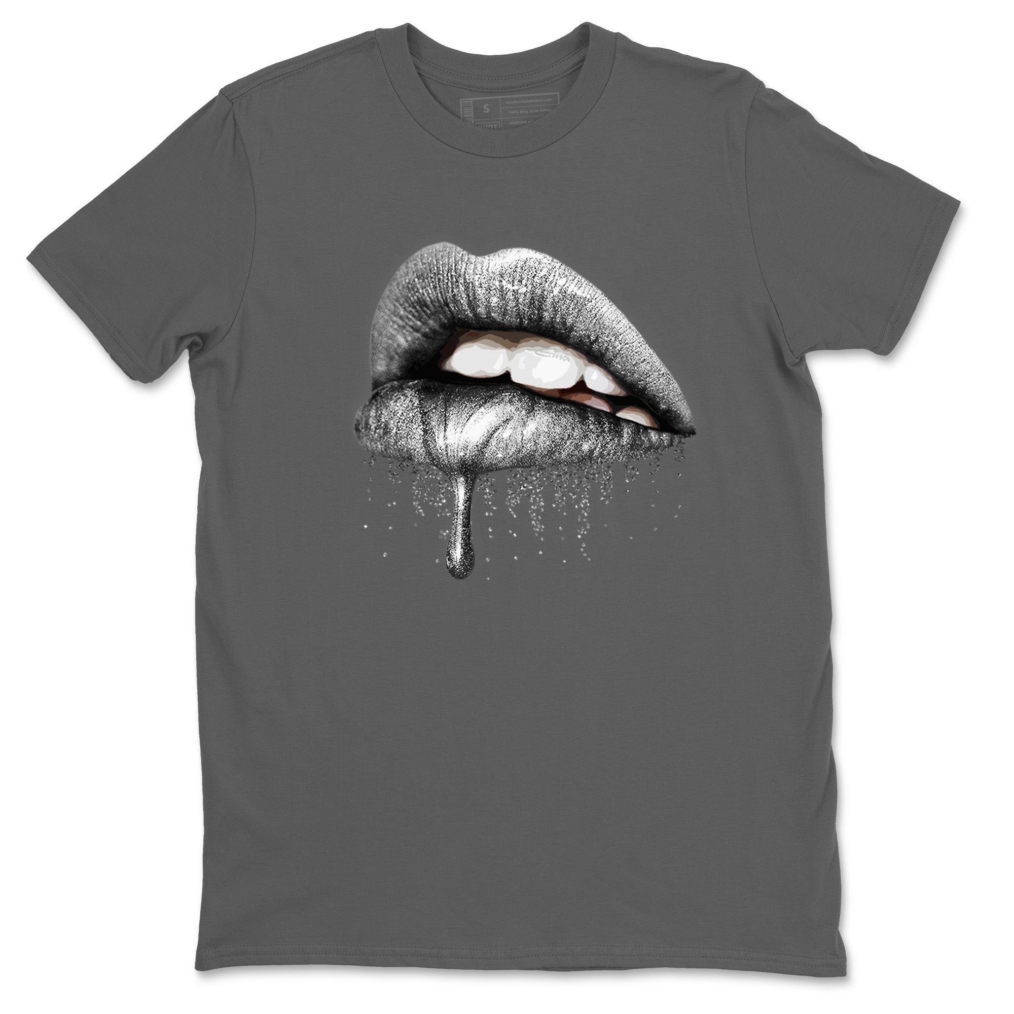 Dripping Lips Unisex Tops - Air Jordan 1 Silver Toe