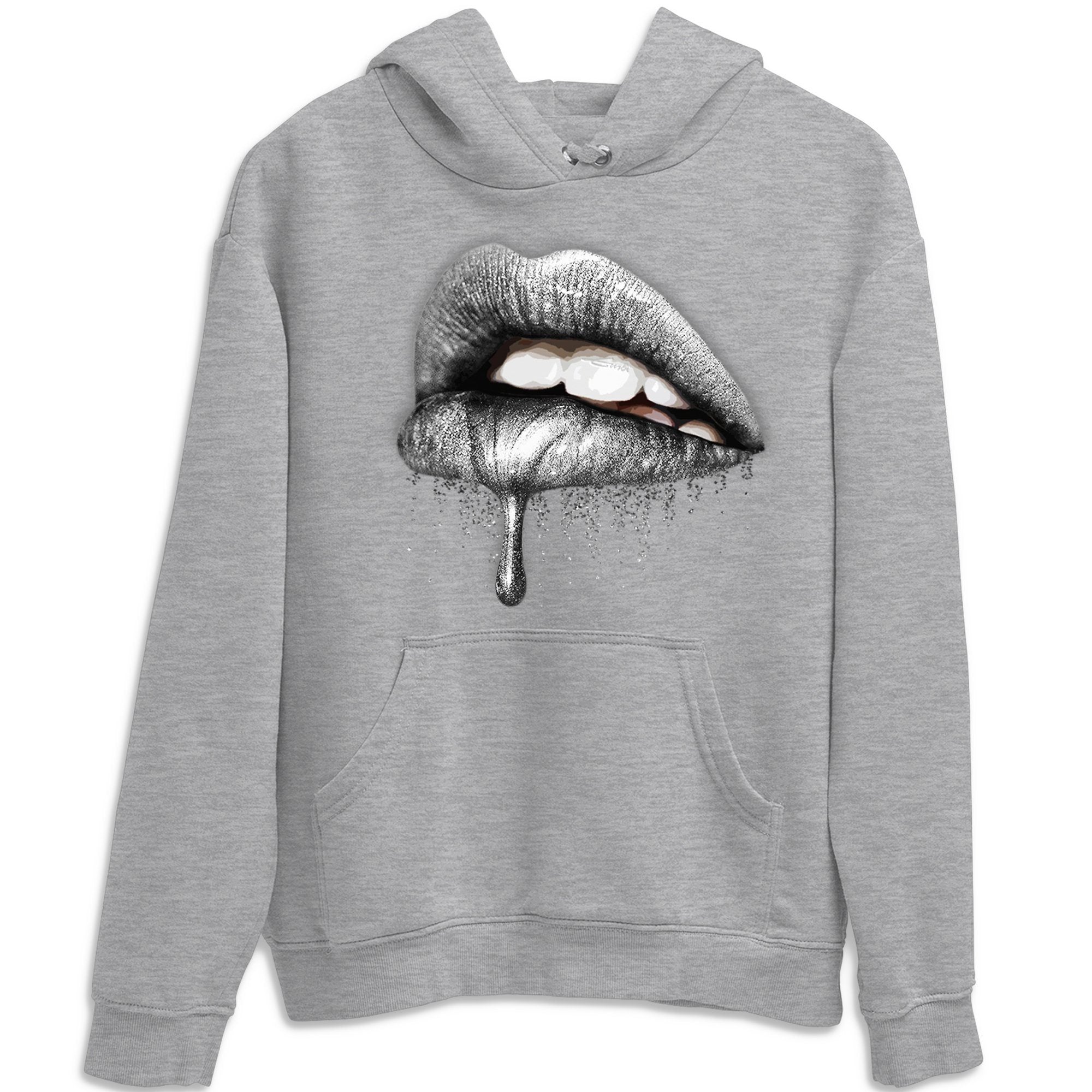 Dripping Lips Unisex Tops - Air Jordan 1 Silver Toe