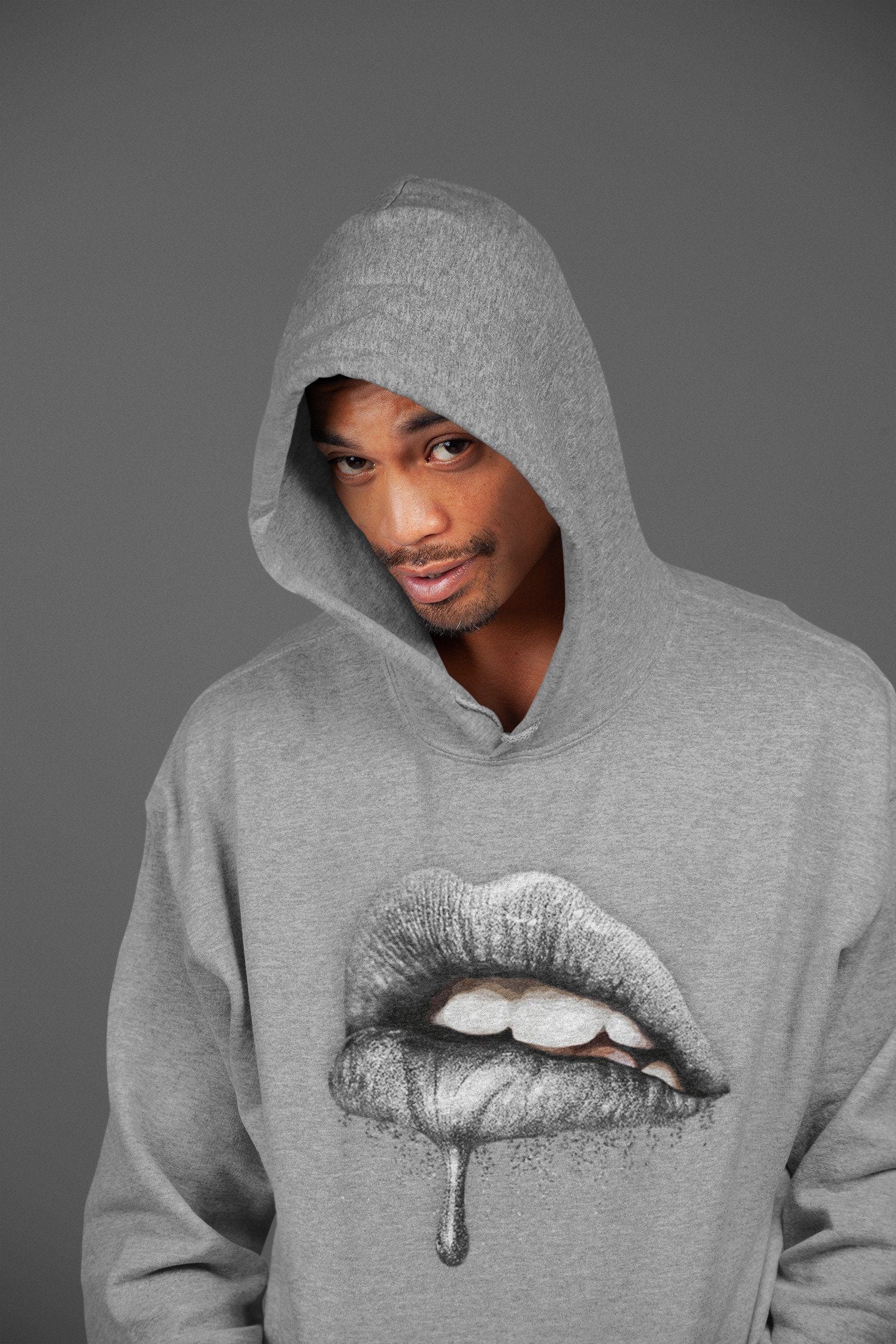 Dripping Lips Unisex Tops - Air Jordan 1 Silver Toe