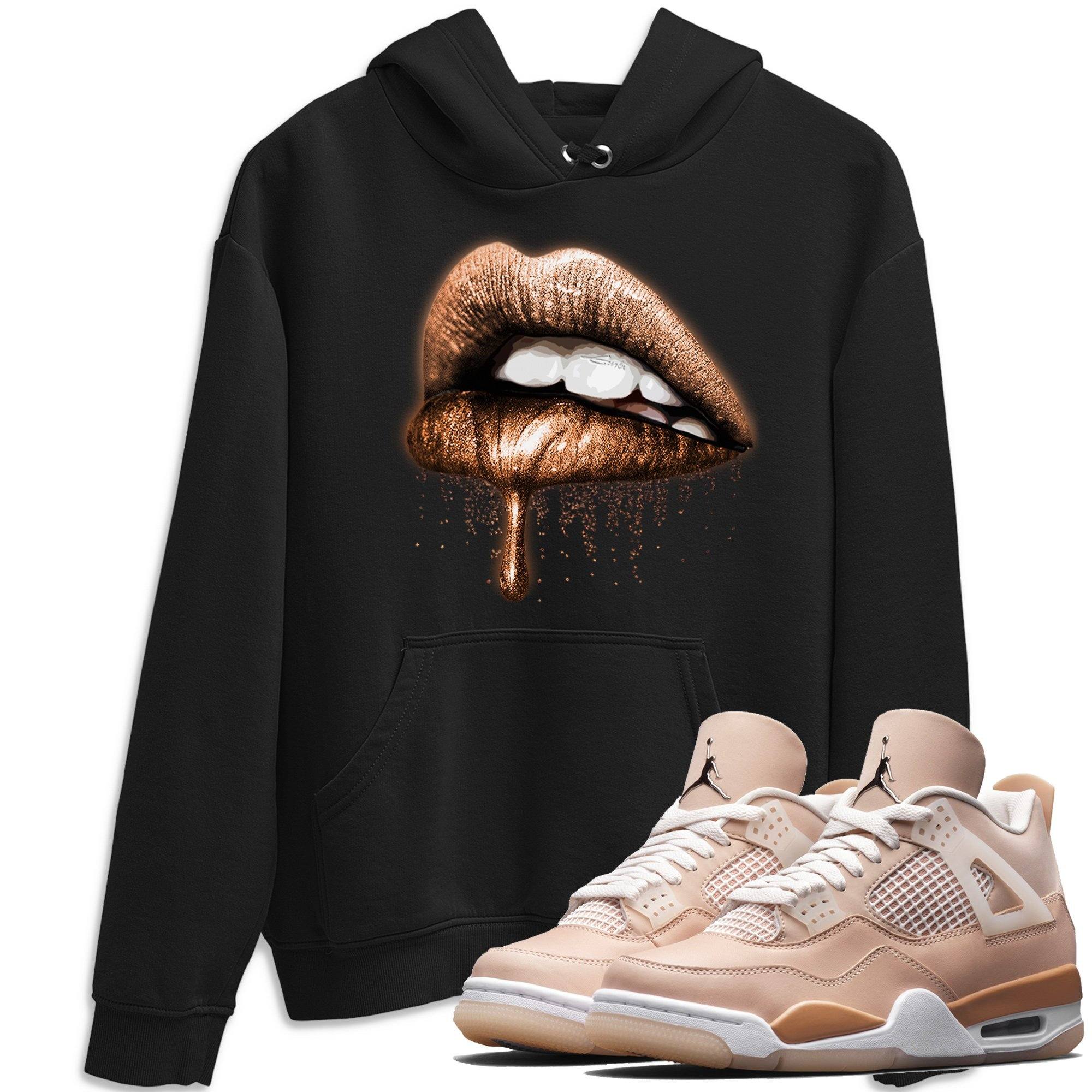 Dripping Lips Unisex Tops - Air Jordan 4 Shimmer