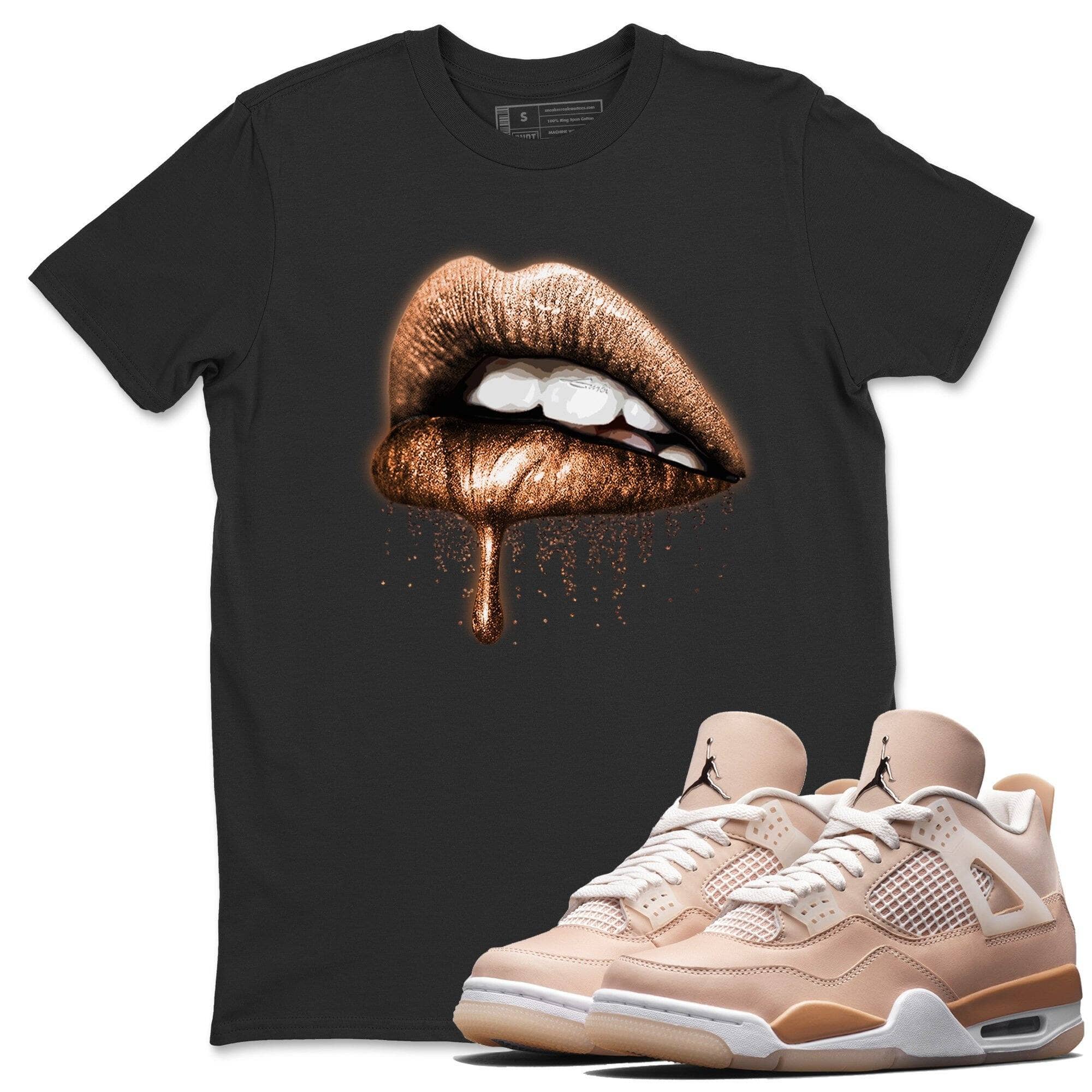 Dripping Lips Unisex Tops - Air Jordan 4 Shimmer
