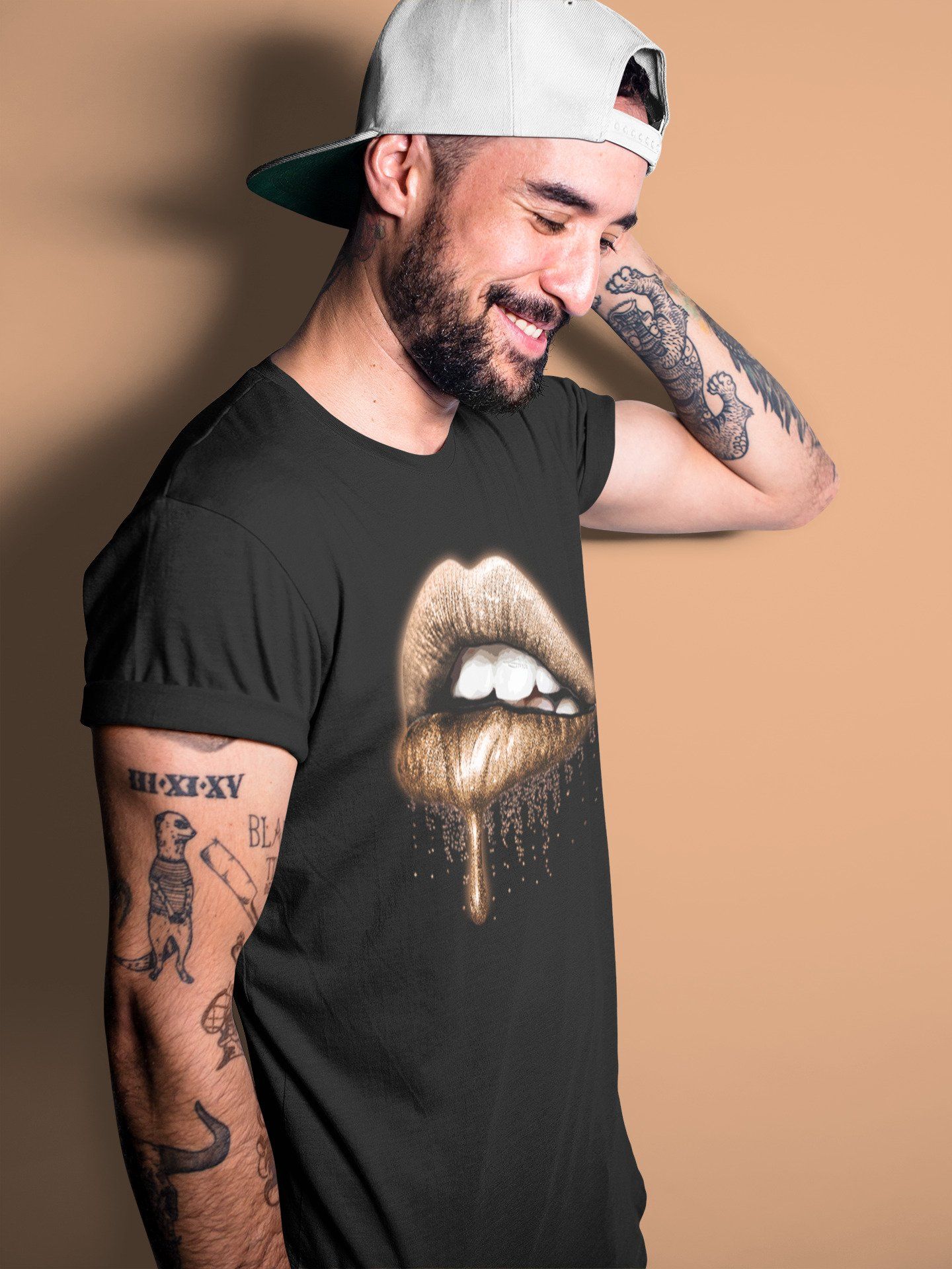 Dripping Lips Unisex Tops - Air Jordan 4 Shimmer
