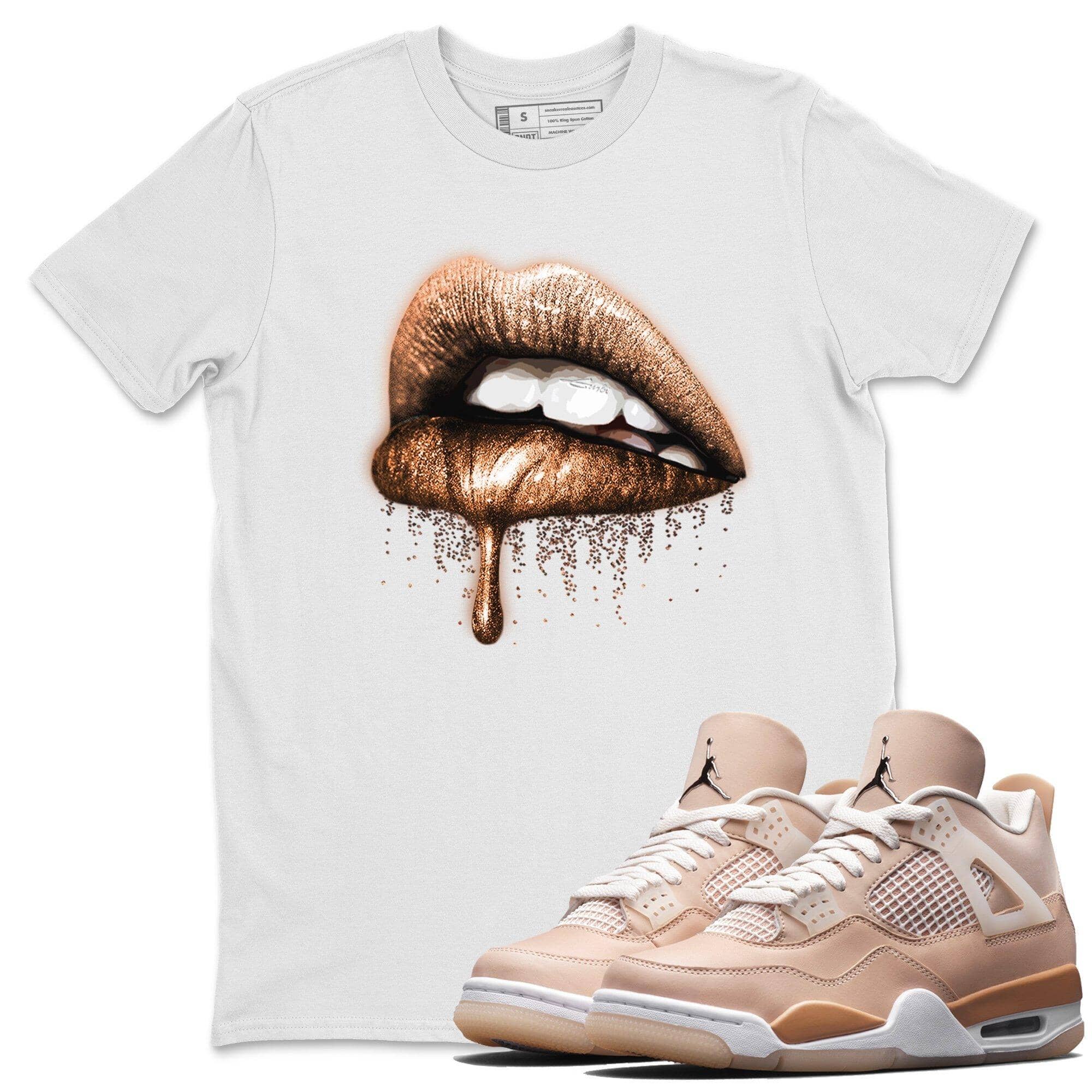 Dripping Lips Unisex Tops - Air Jordan 4 Shimmer