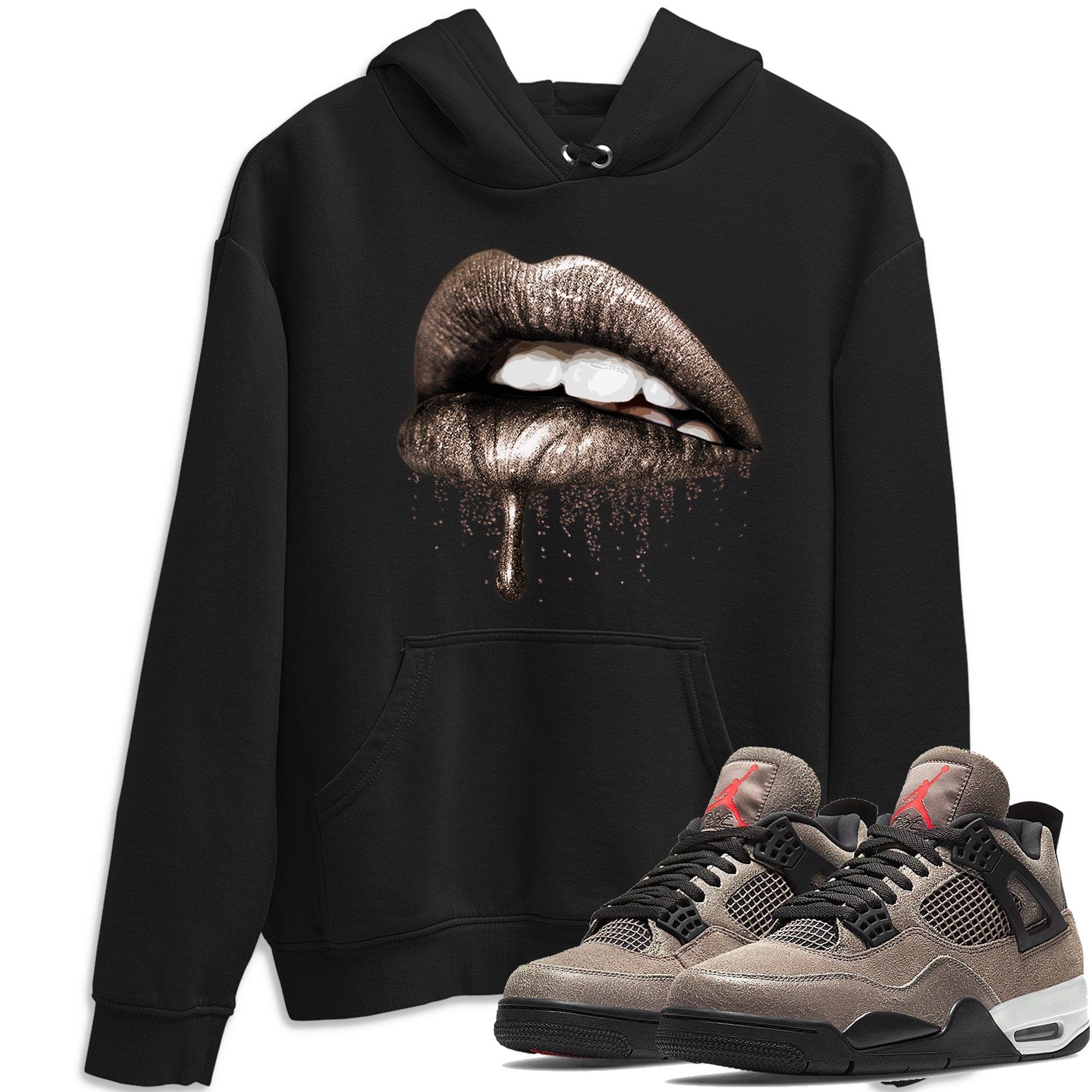 Dripping Lips Unisex Tops - Air Jordan 4 Taupe Haze