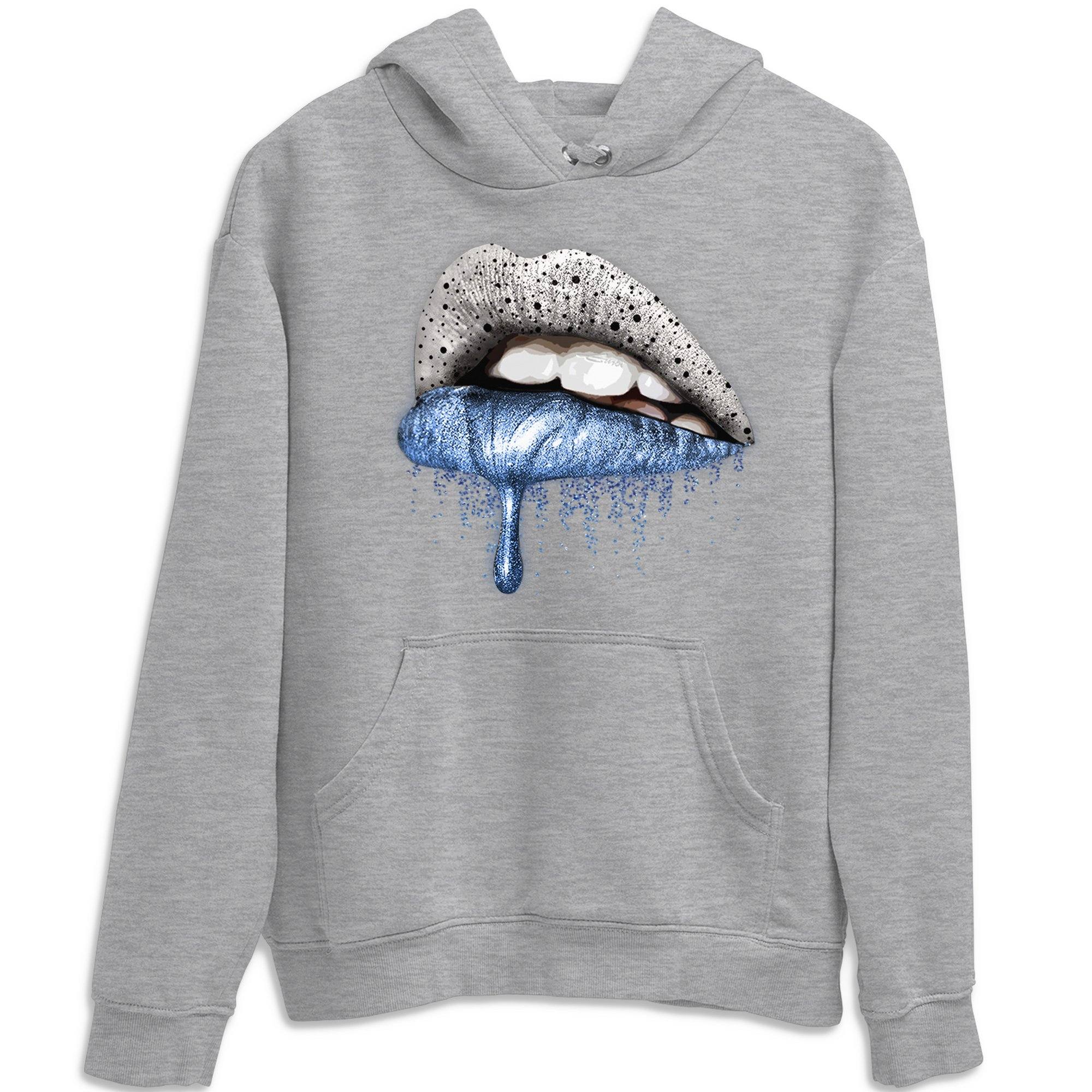 Dripping Lips Unisex Tops - Air Jordan 4 University Blue