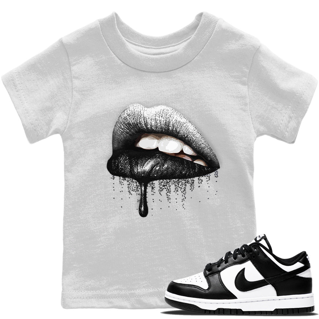 Dripping Lips Kids Tops - Dunk Panda