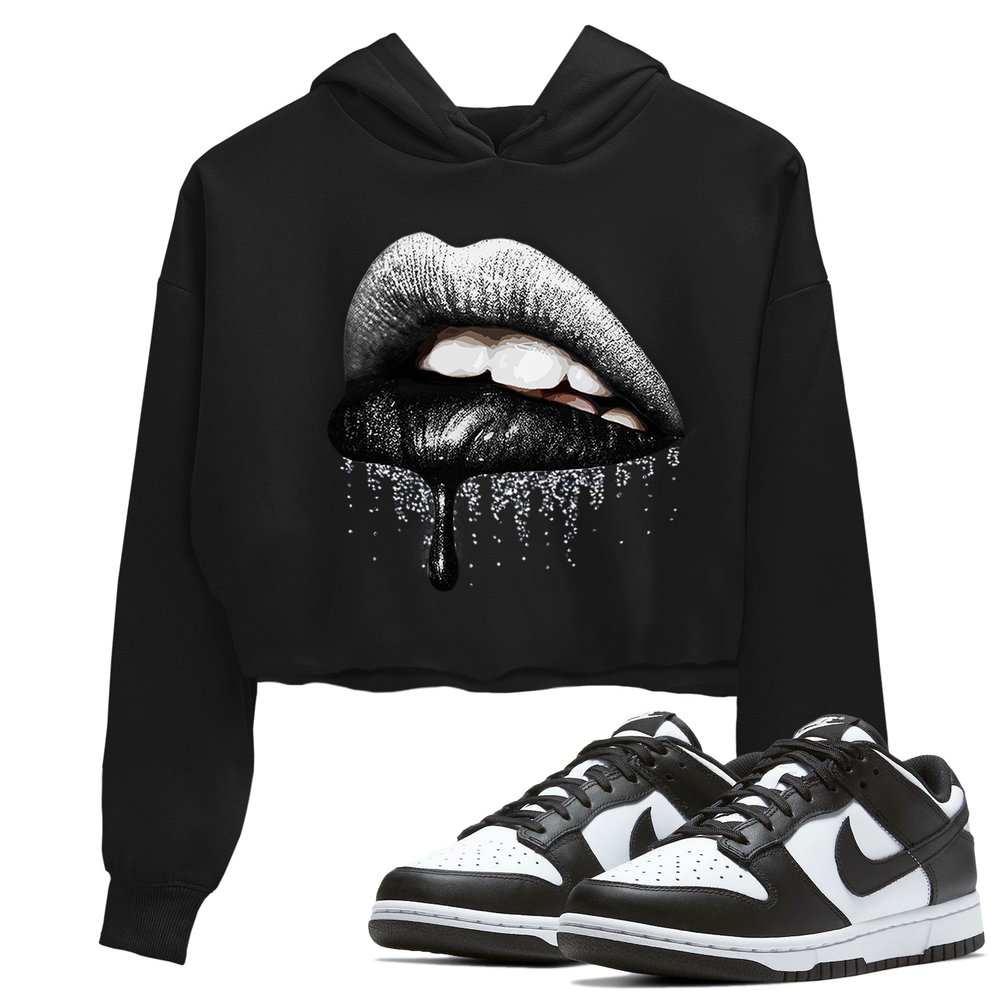 Dripping Lips Women's Tops - Dunk Panda