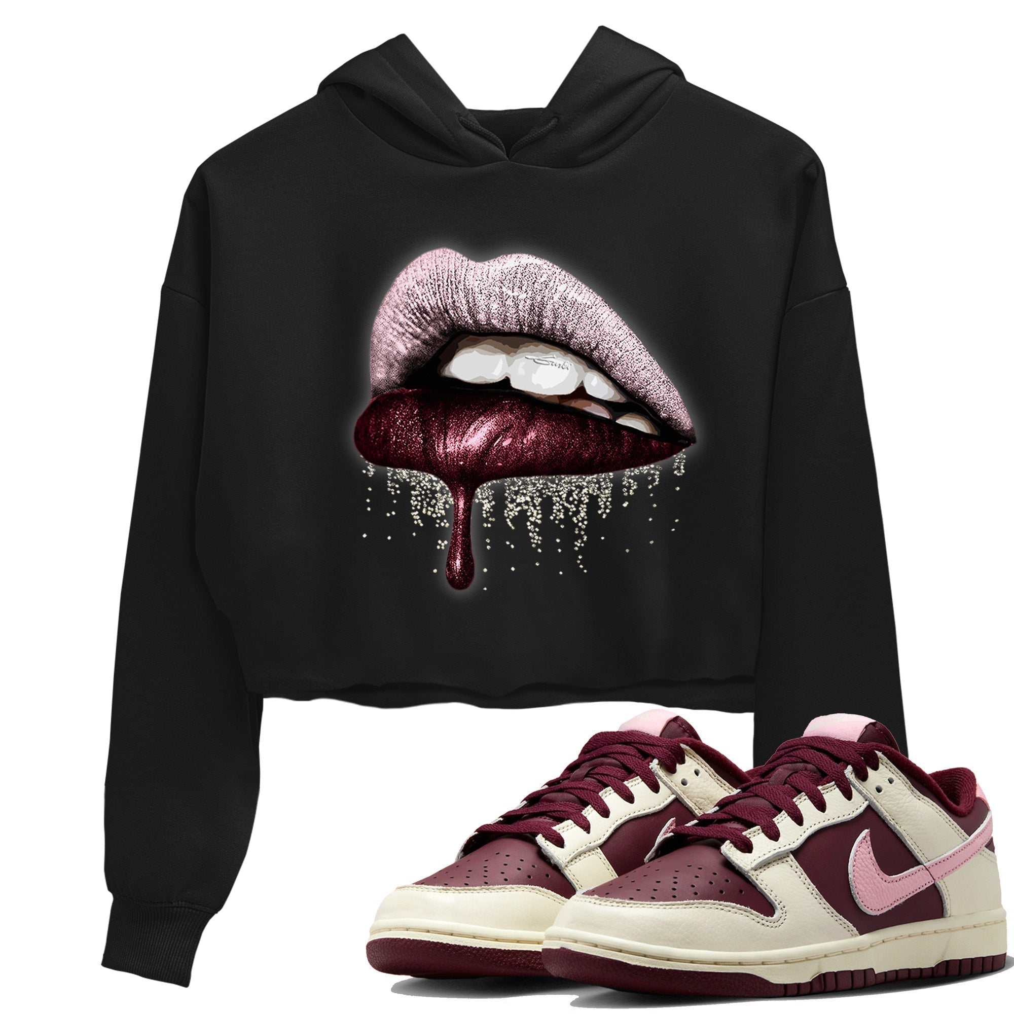 Dripping Lips Women's Tops - Dunk Valentines Day