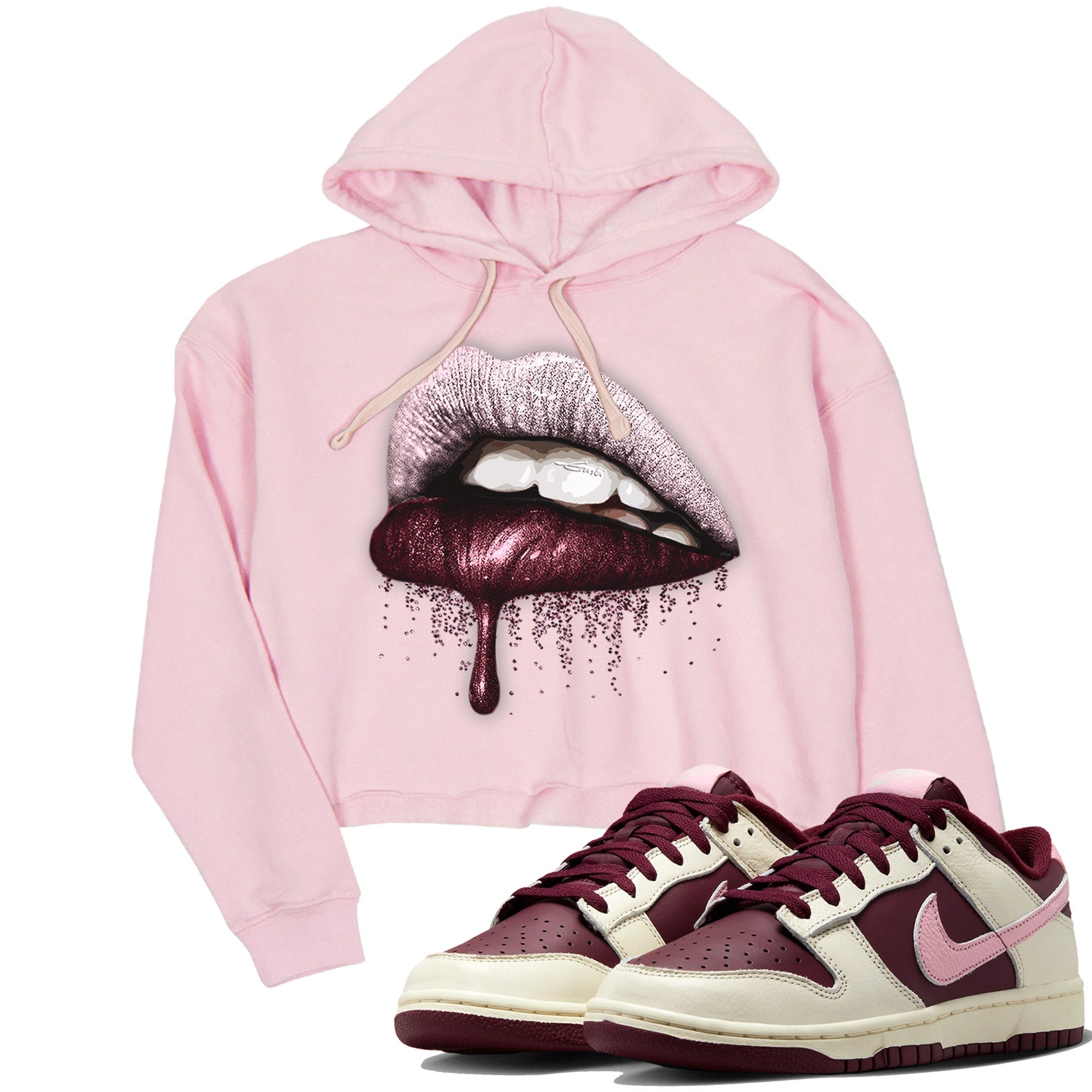 Dripping Lips Women's Tops - Dunk Valentines Day